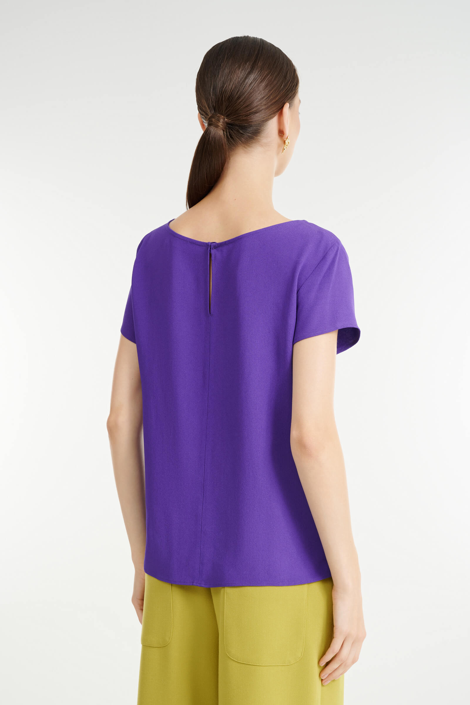 Базовый топ с коротким рукавом Бренд Rocco Ragni