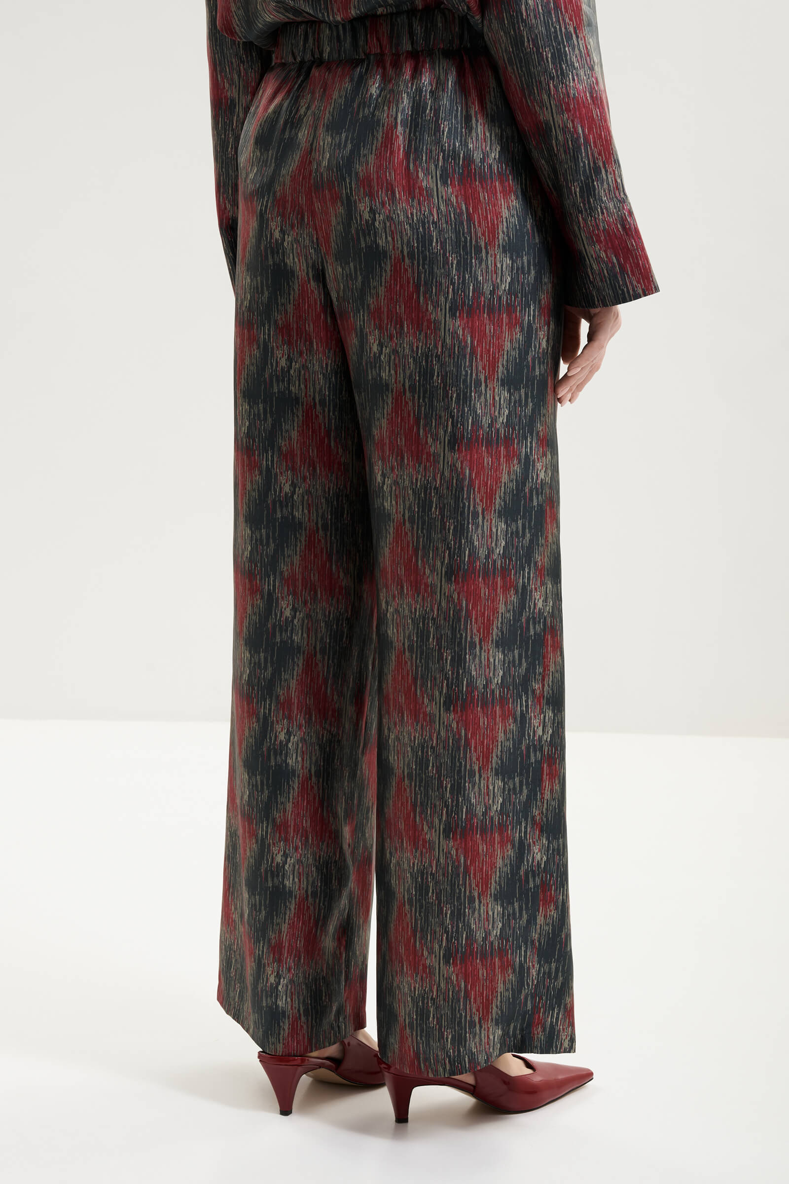 Брюки из 100% шелка Бренд MM