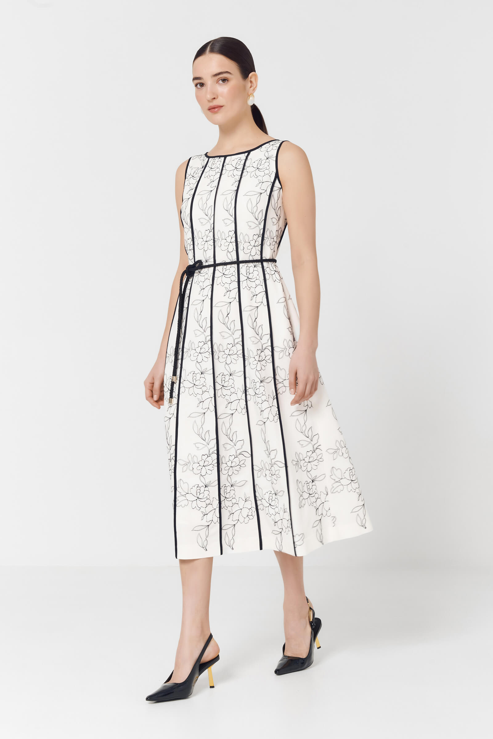 Платье с цветочным узором Бренд Caterina Leman