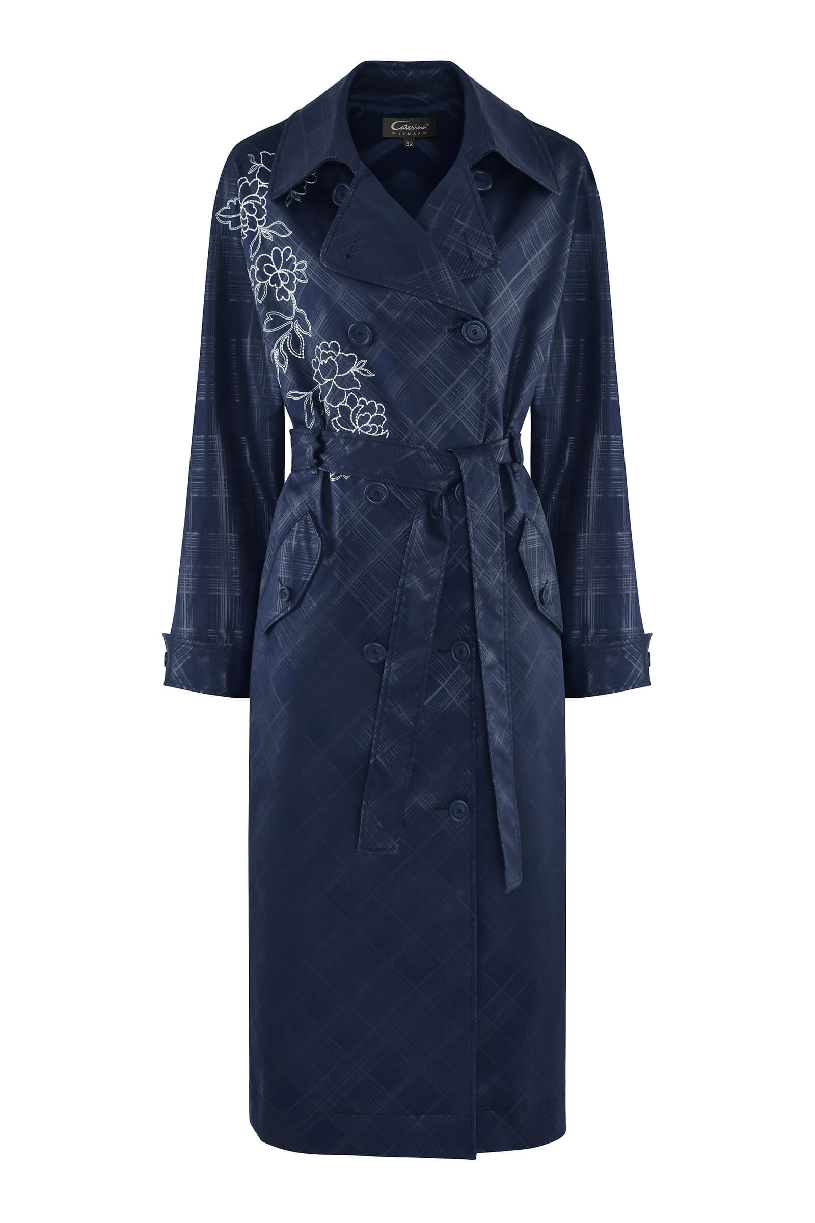 Плащ с цветочным узором Бренд Caterina Leman
