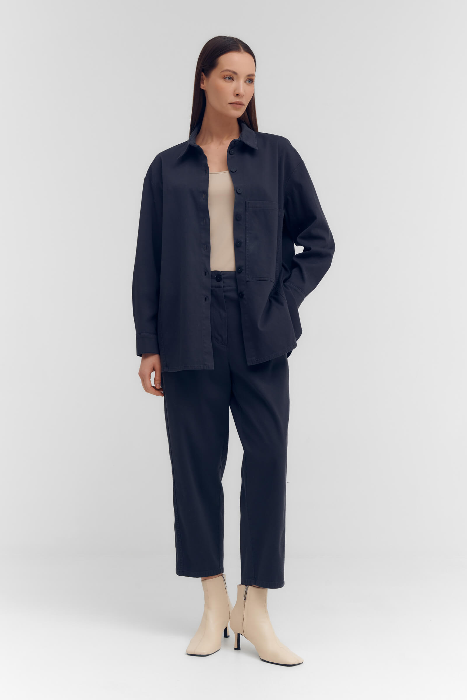 Рубашка из хлопка Бренд Sarah Pacini