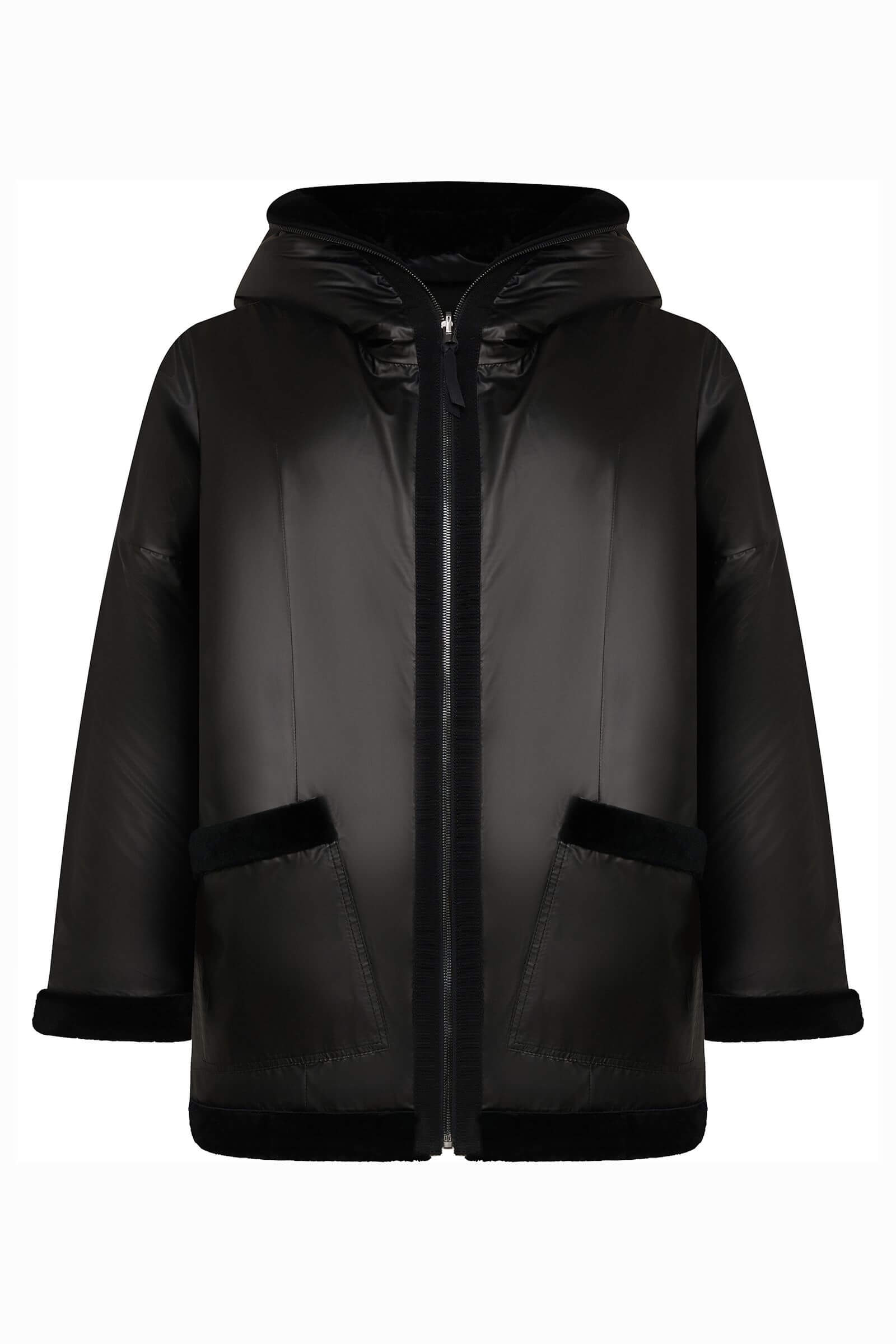 Комбинированная двусторонняя дубленка Бренд Caterina Leman