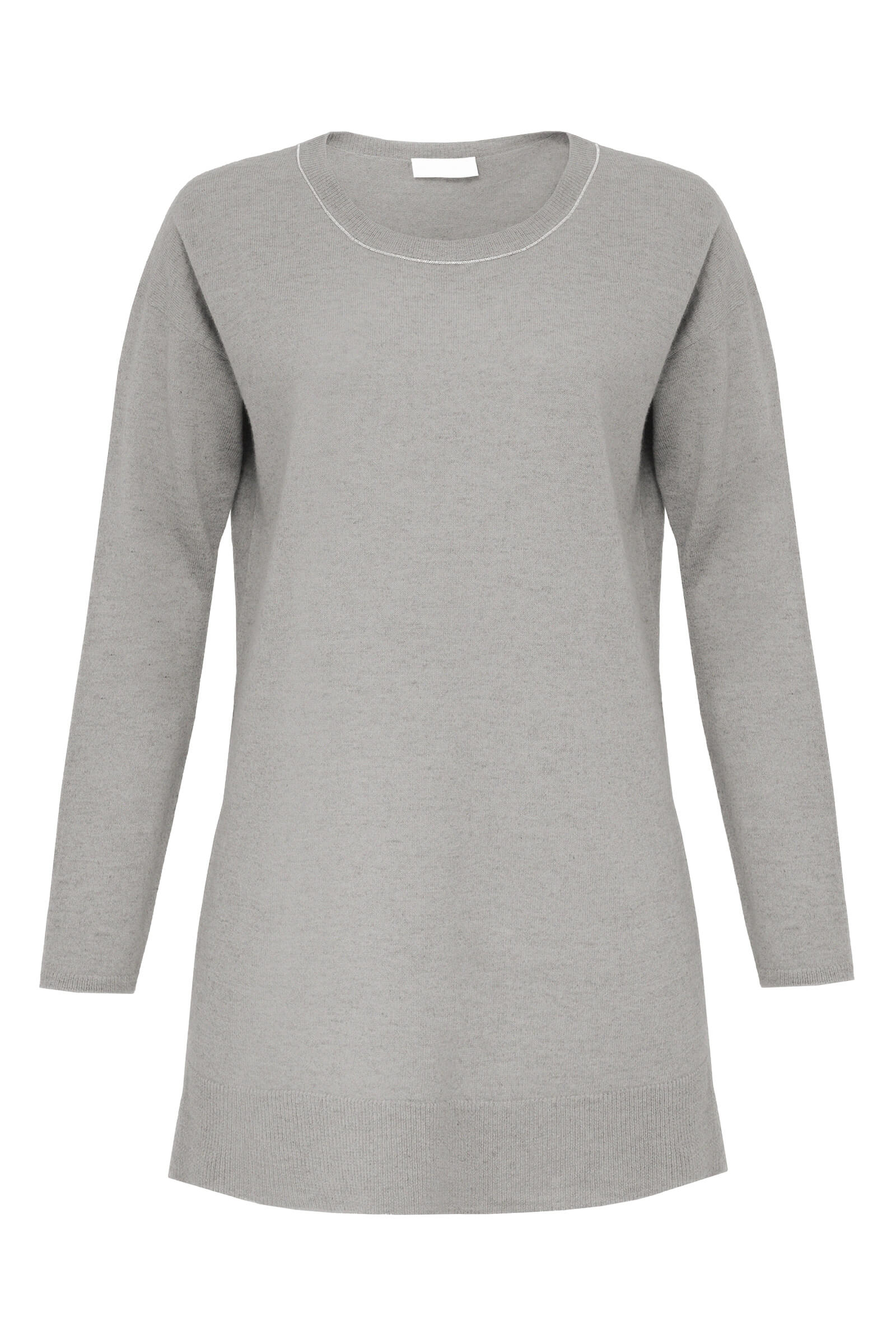 Удлиненный джемпер с боковыми разрезами Бренд Rocco Ragni