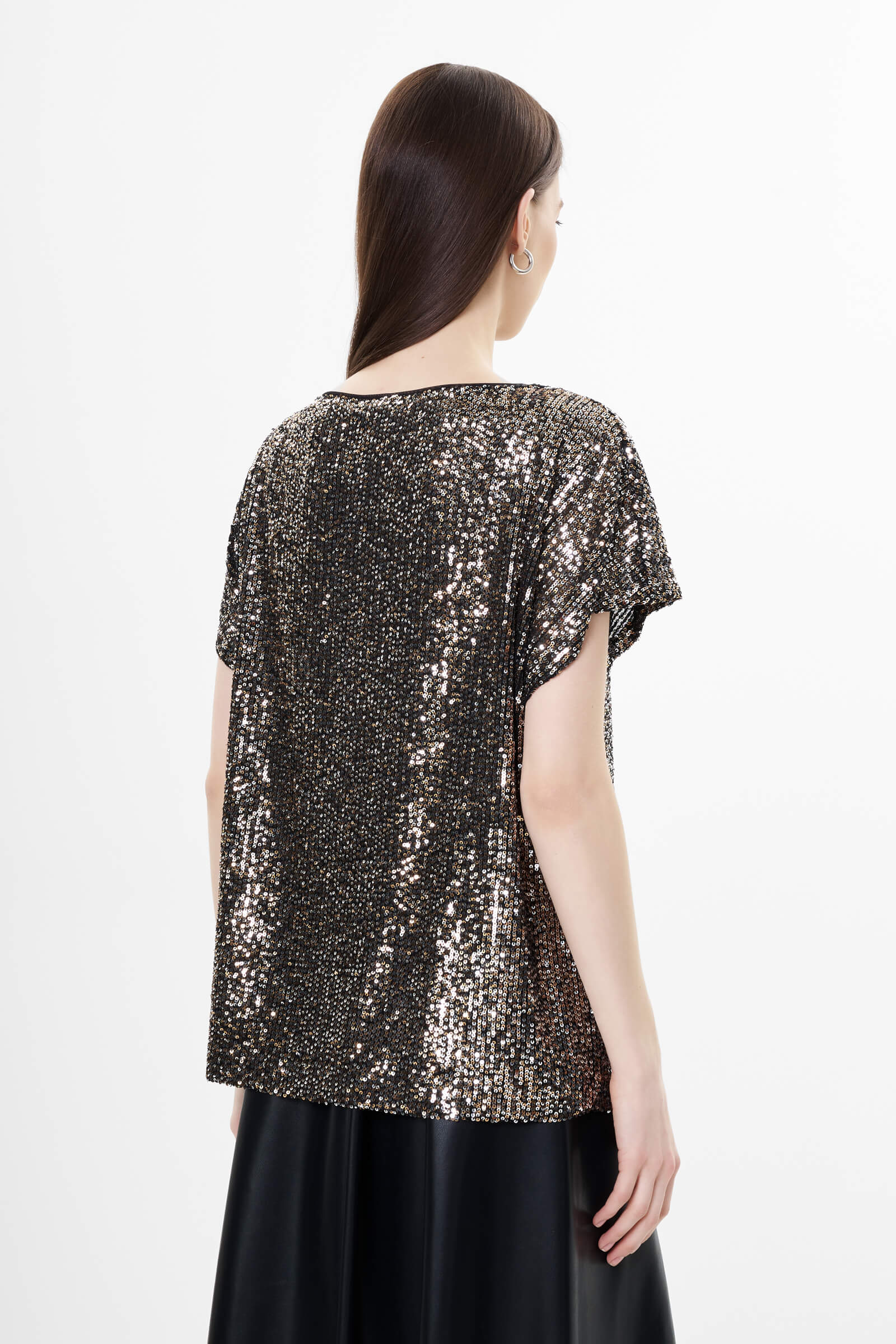 Блузка с пайетками Бренд Luisa Viola