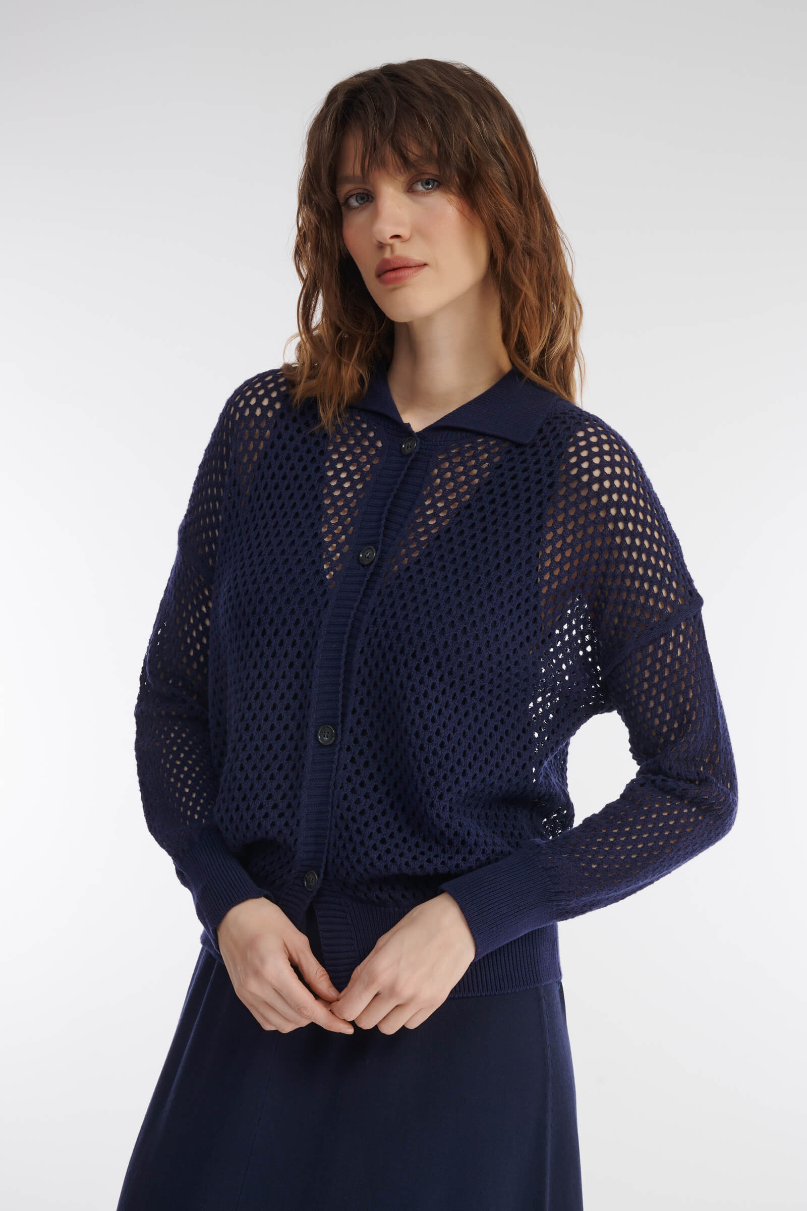 Ажурный кардиган Бренд Caterina Leman