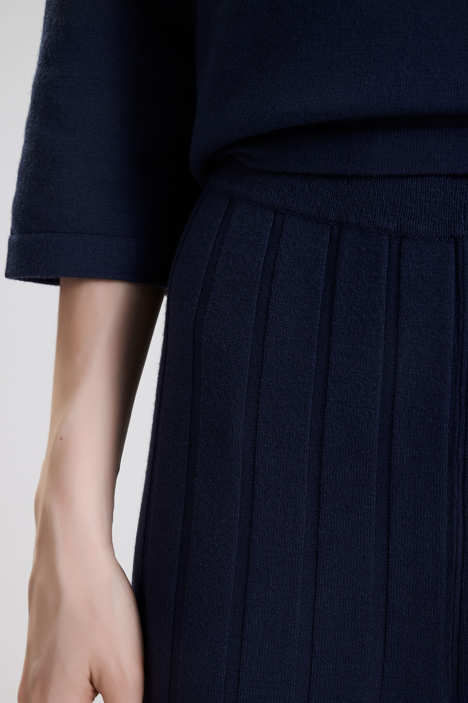 Трикотажные брюки из смесовой вискозы Бренд MM