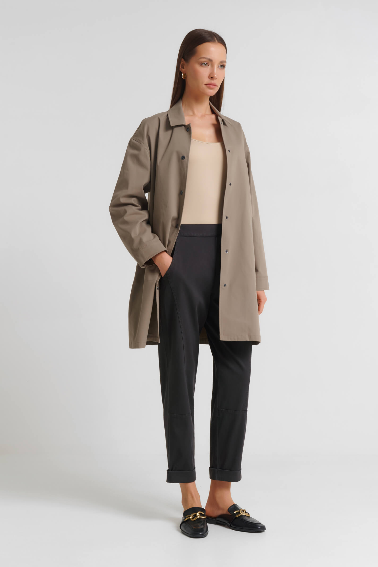 Укороченные брюки Бренд Sarah Pacini