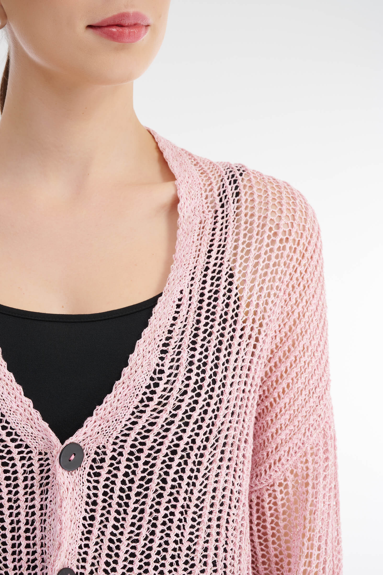 Тонкий вязаный кардиган Бренд Sarah Pacini