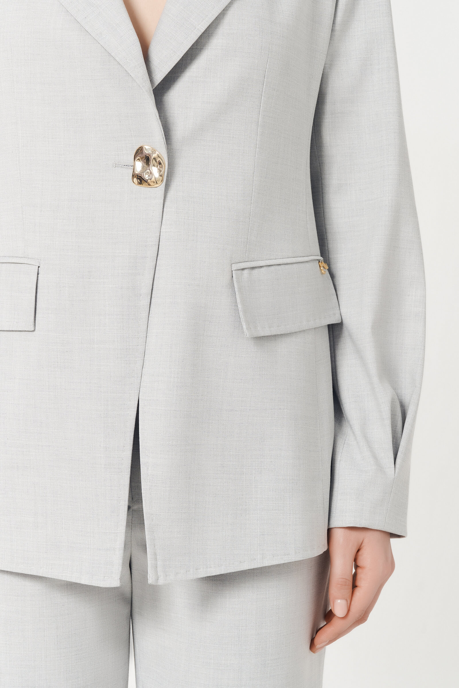 Пиджак с вытачками на рукавах Бренд Caterina Leman