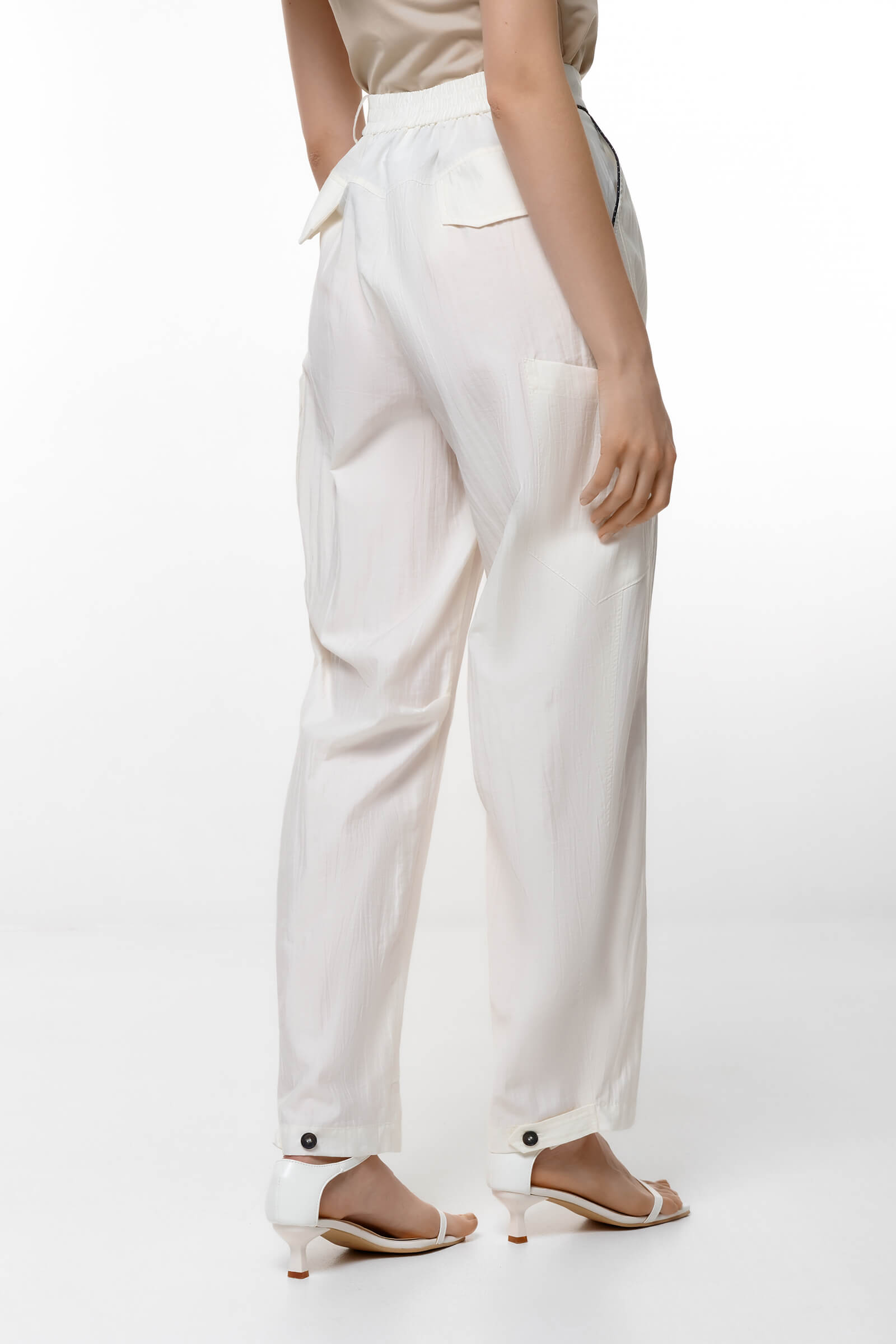 Брюки-багги с карманами Бренд Caterina Leman