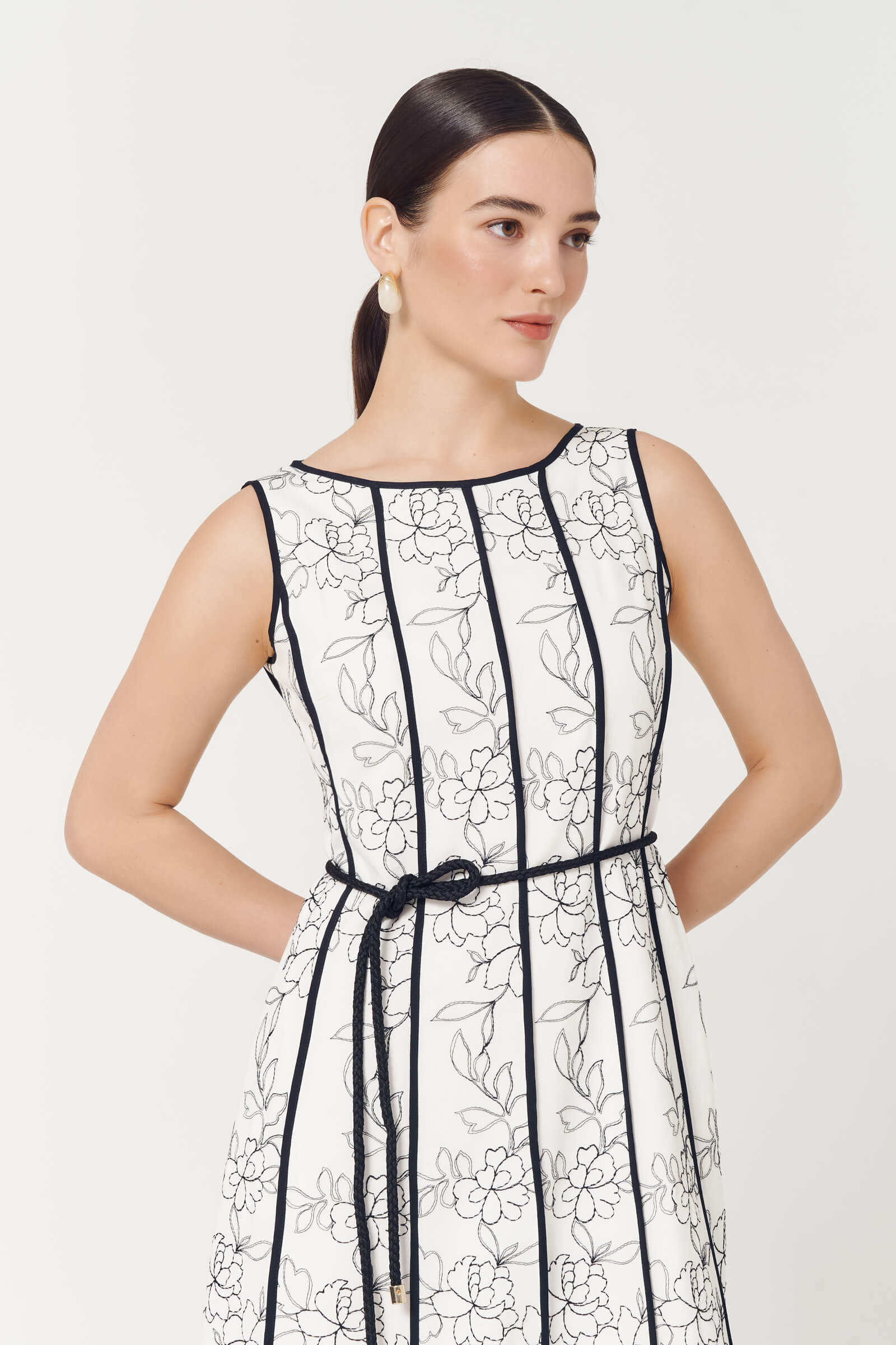 Платье с цветочным узором Бренд Caterina Leman