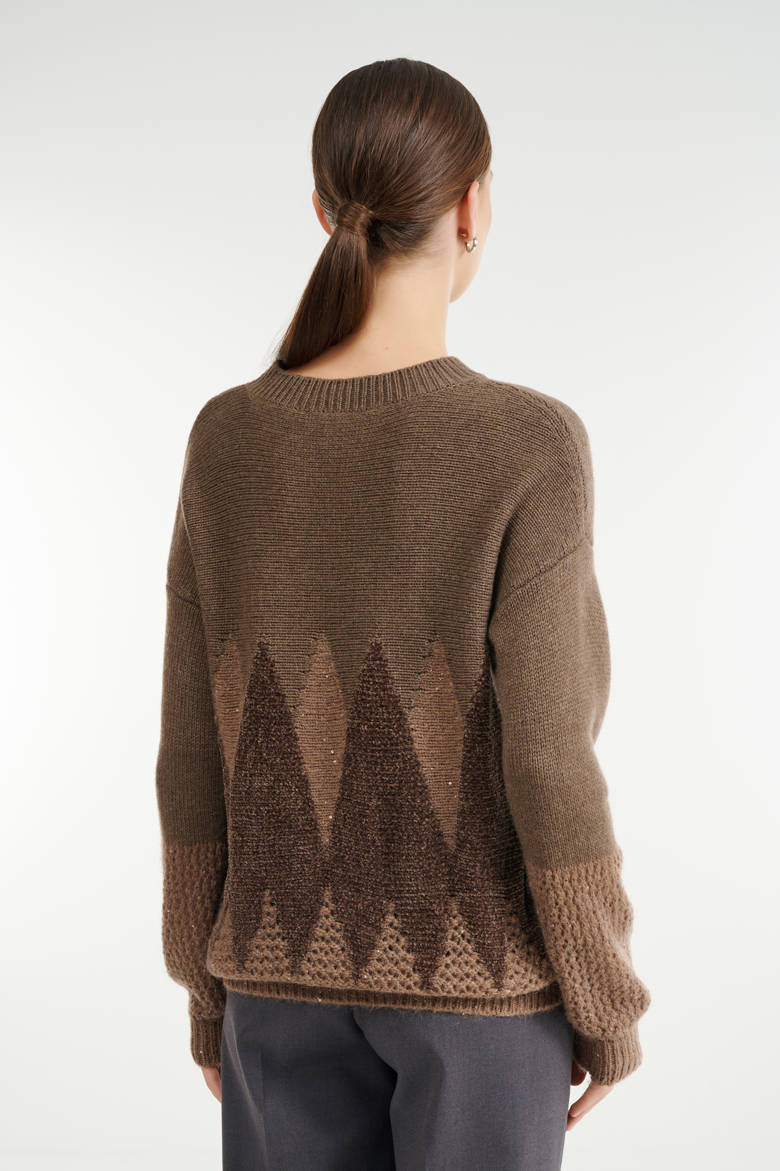 Джемпер с пайетками Бренд Rocco Ragni