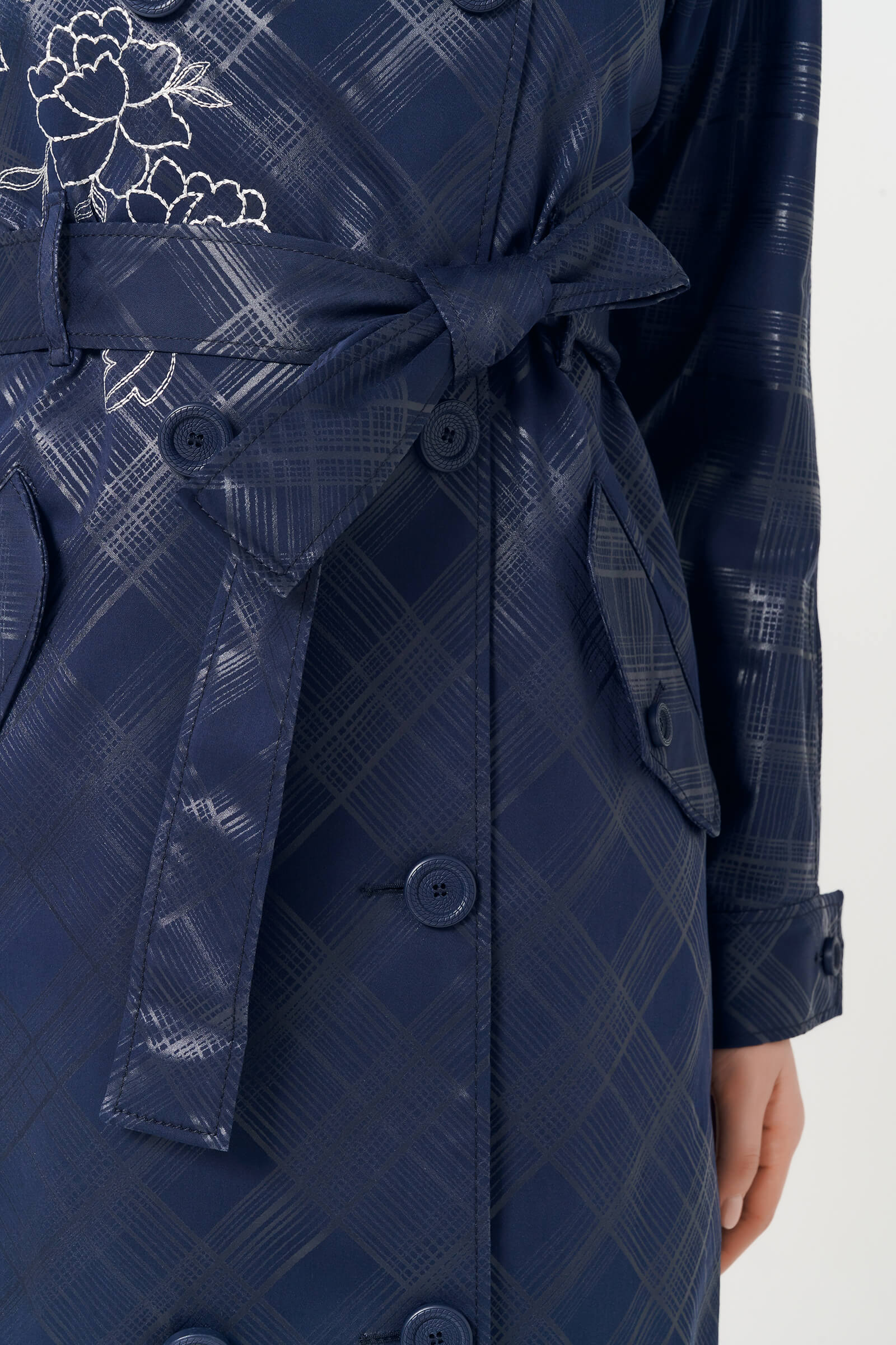 Плащ с цветочным узором Бренд Caterina Leman