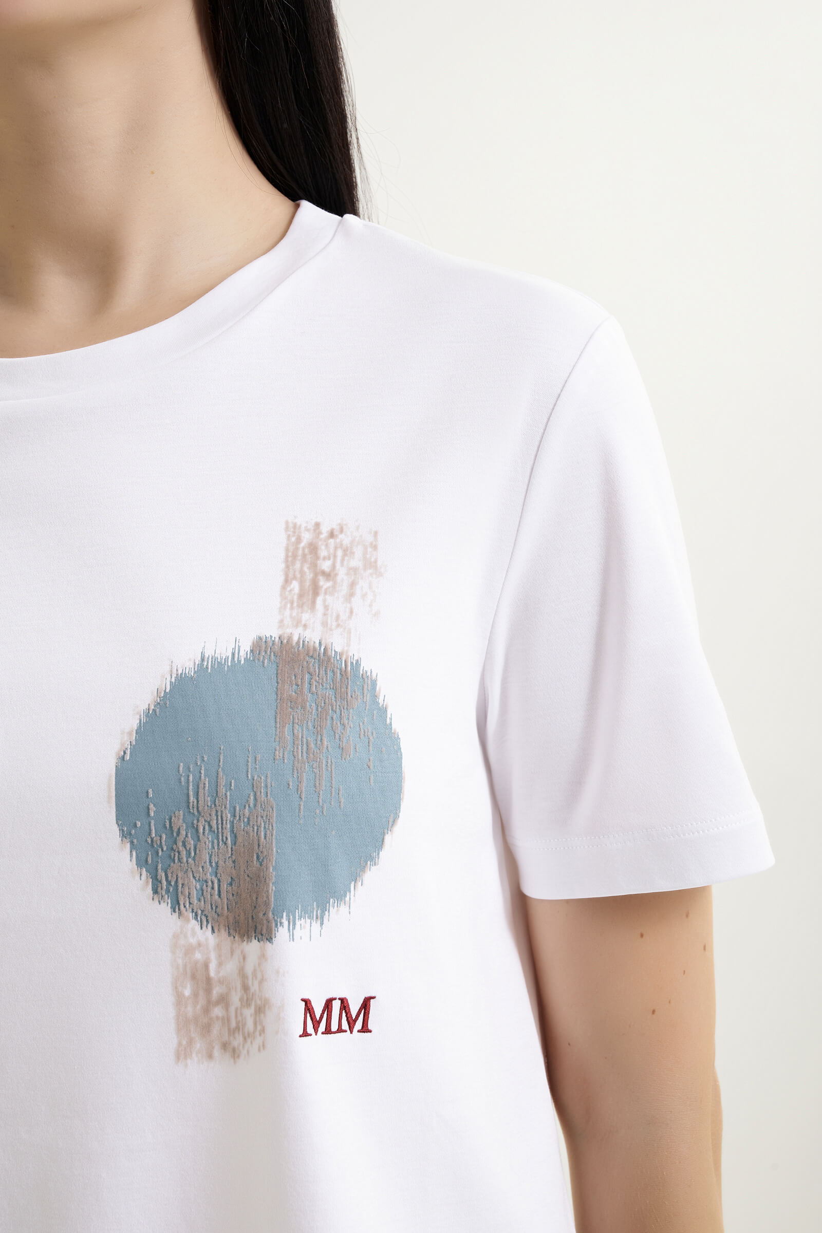 Футболка из модала и хлопка Бренд MM