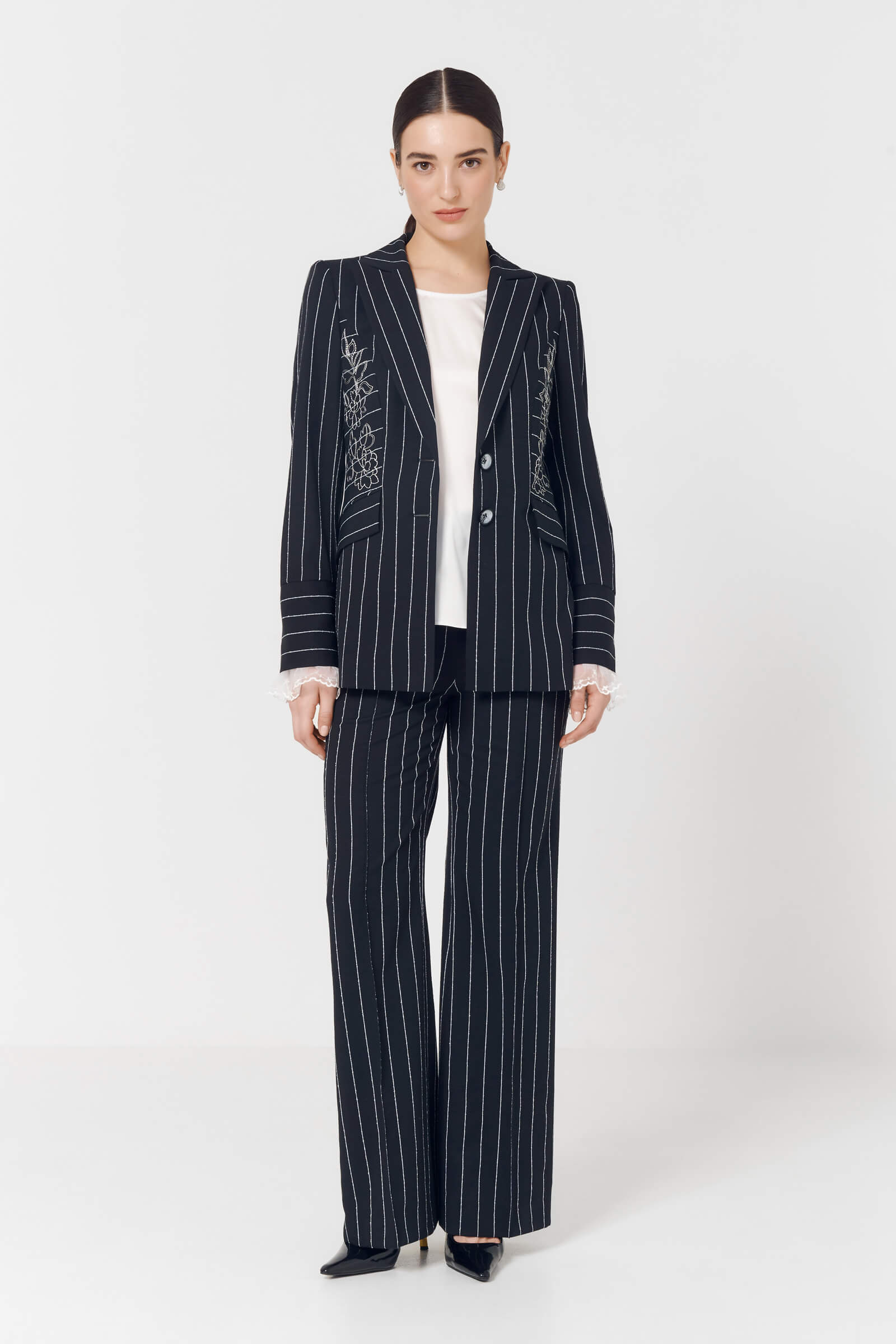 Пиджак с цветочным узором Бренд Caterina Leman