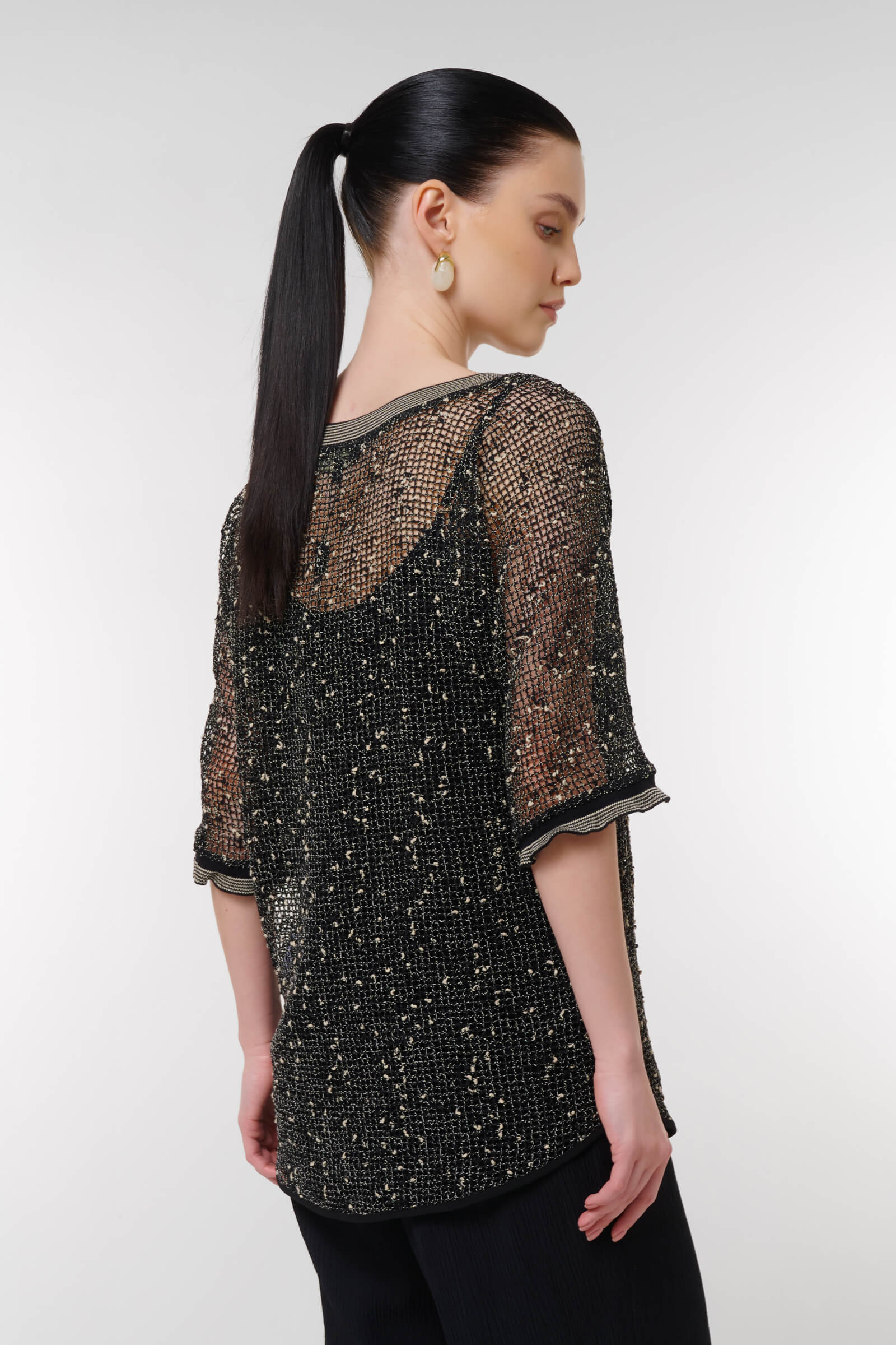 Блузка с перфорацией Бренд Caterina Leman