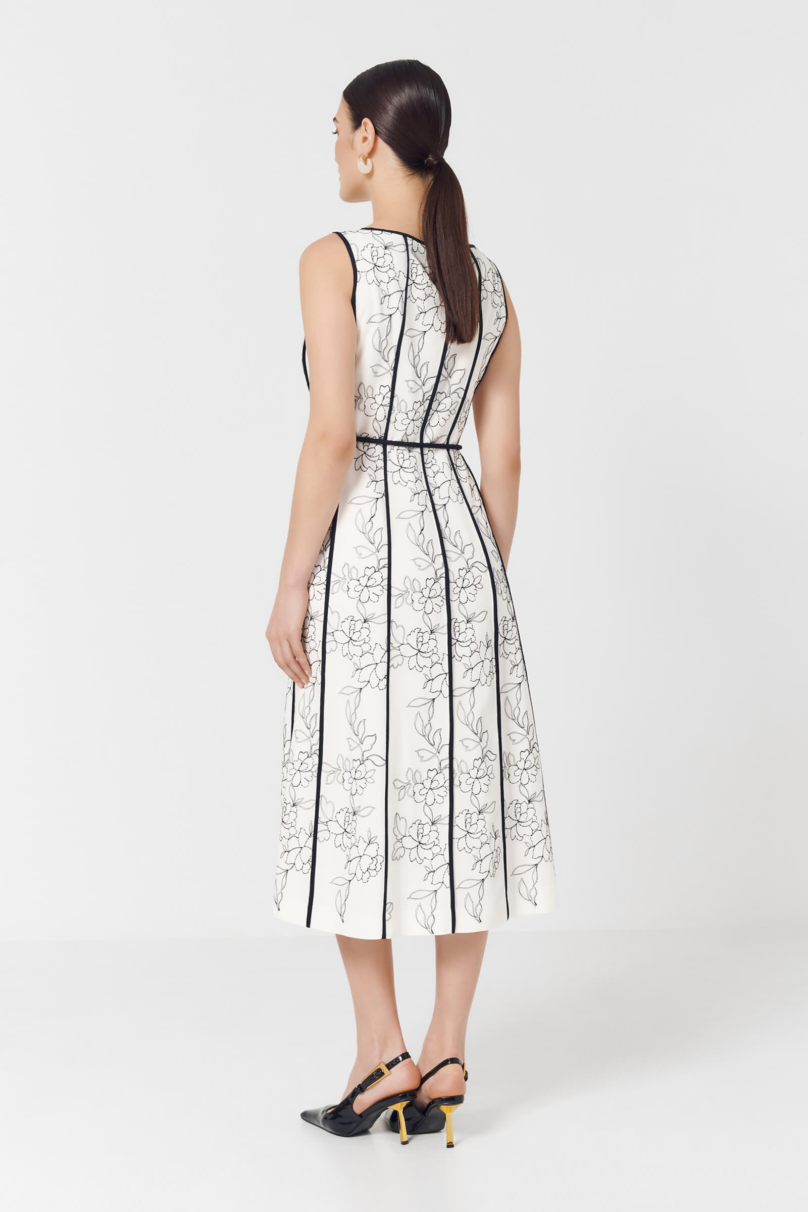 Платье с цветочным узором Бренд Caterina Leman