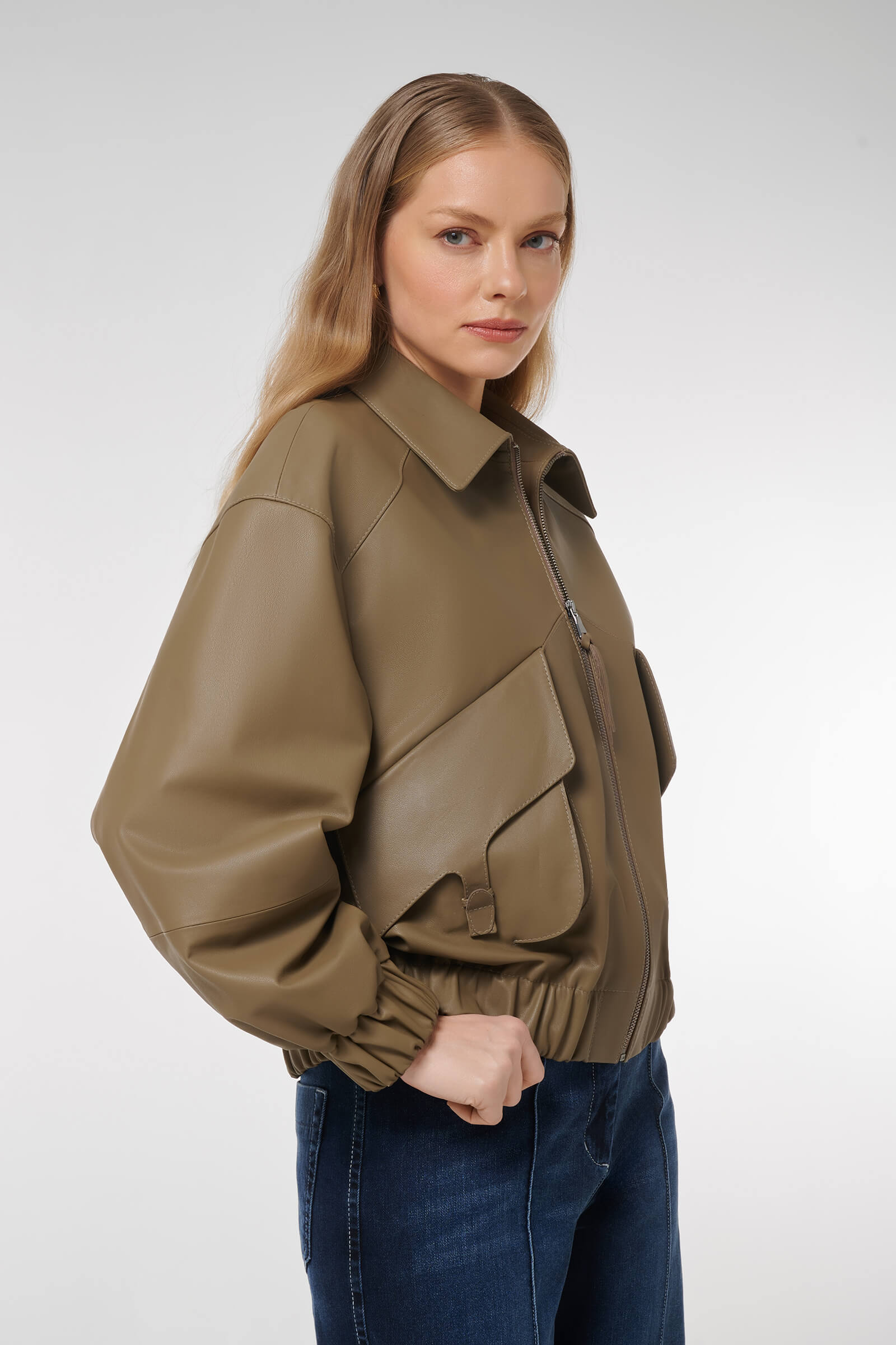 Куртка из натуральной кожи Бренд Caterina Leman