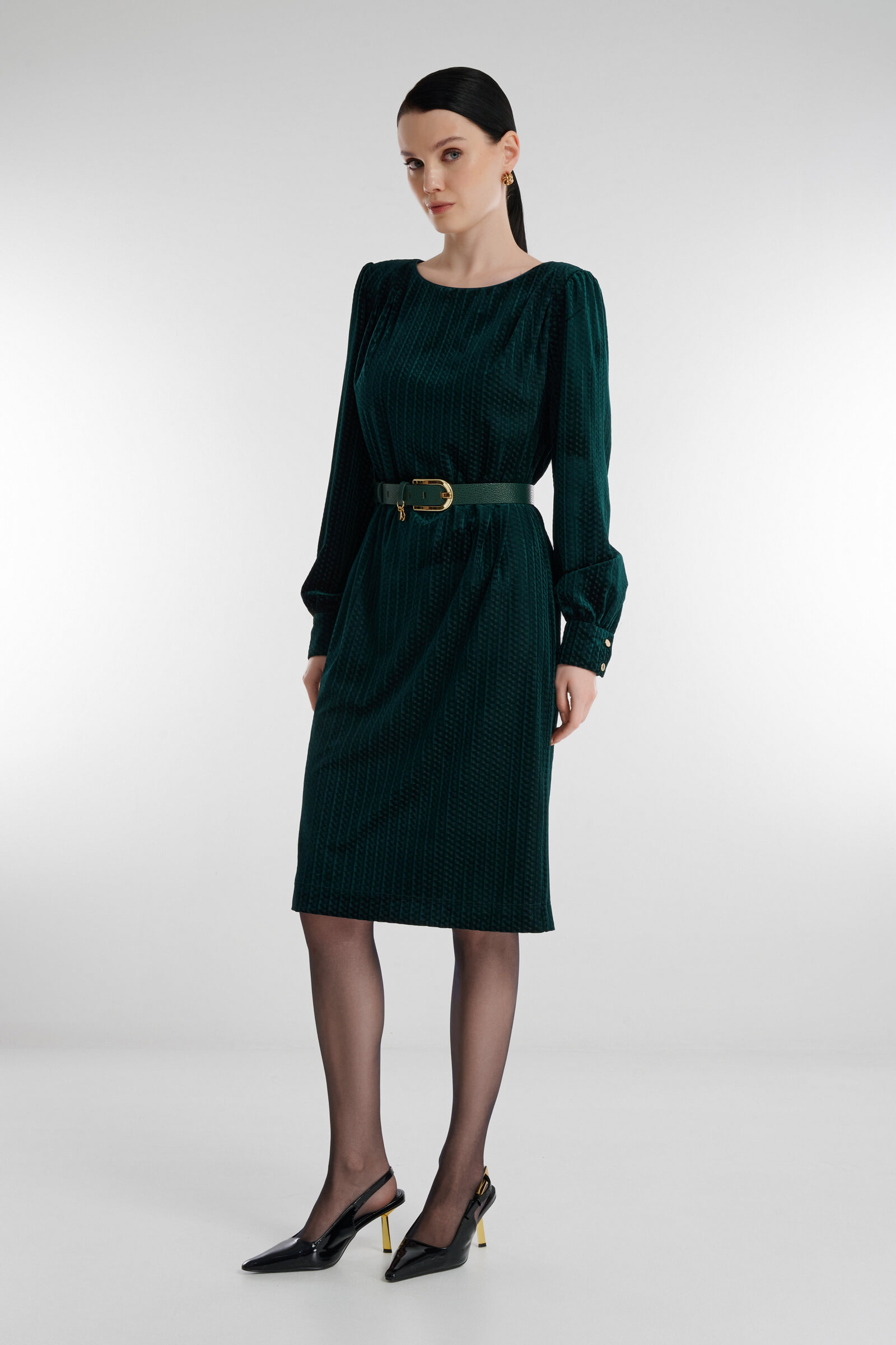 Фактурное платье Бренд Caterina Leman