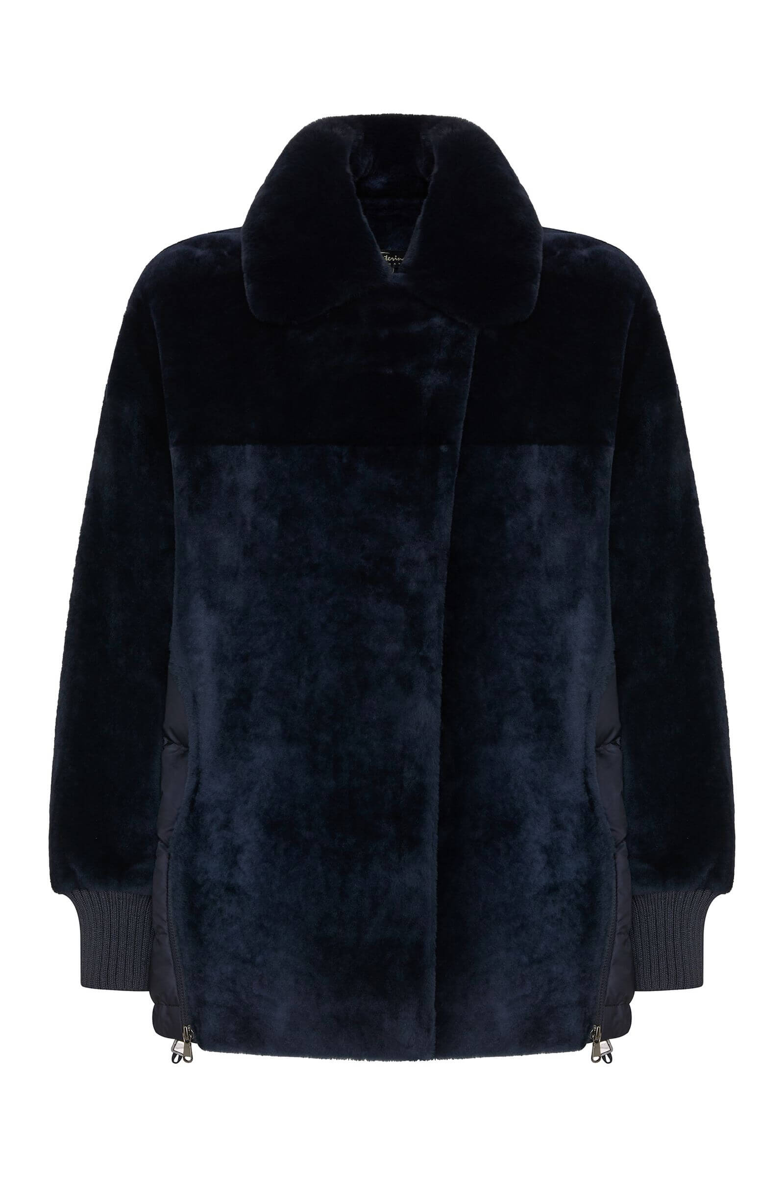 Комбинированная дубленка Бренд Caterina Leman