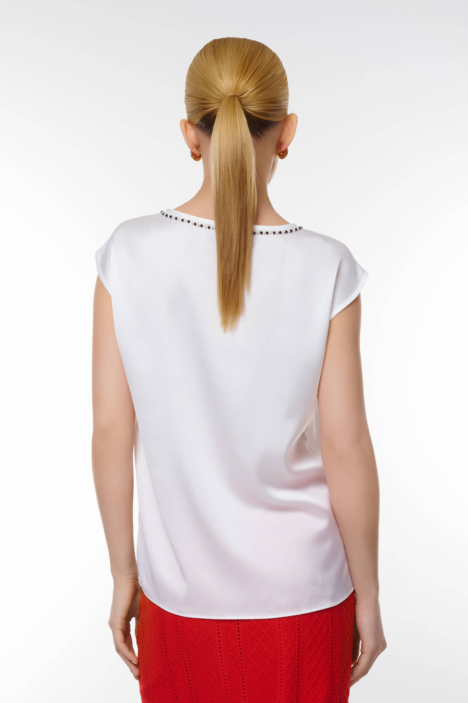 Топ с бисером Бренд Caterina Leman