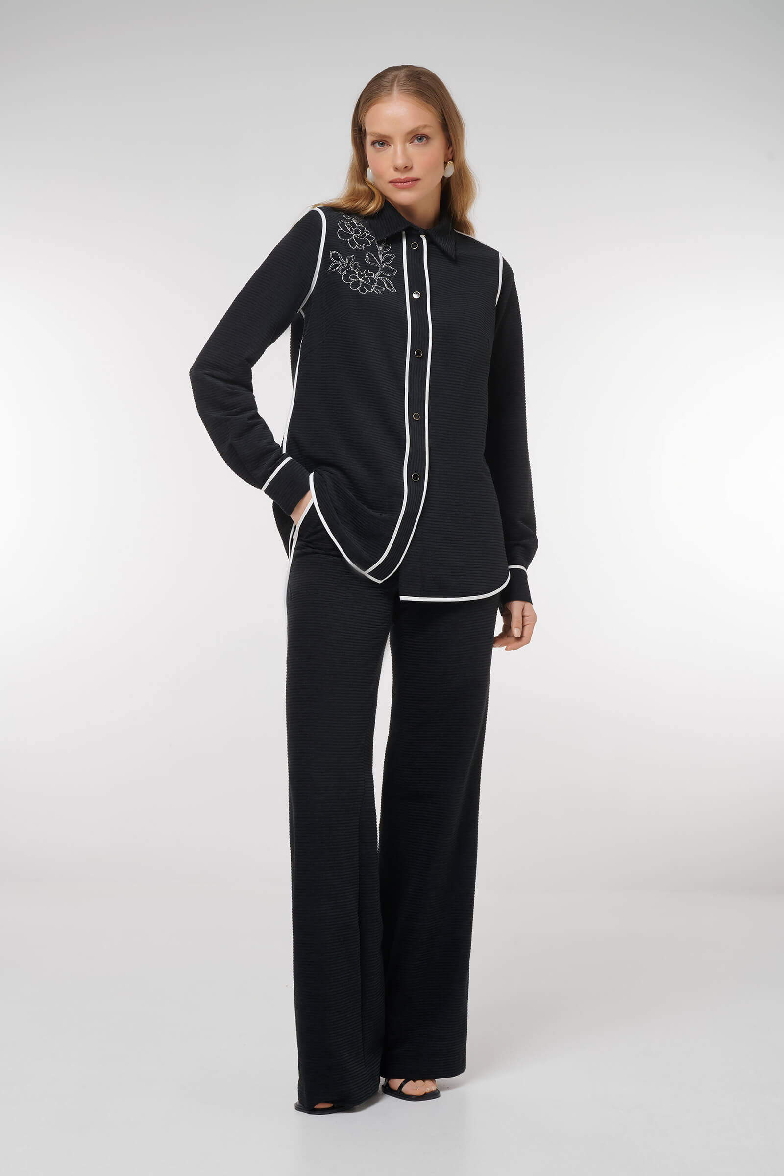 Рубашка с вышивкой Бренд Caterina Leman