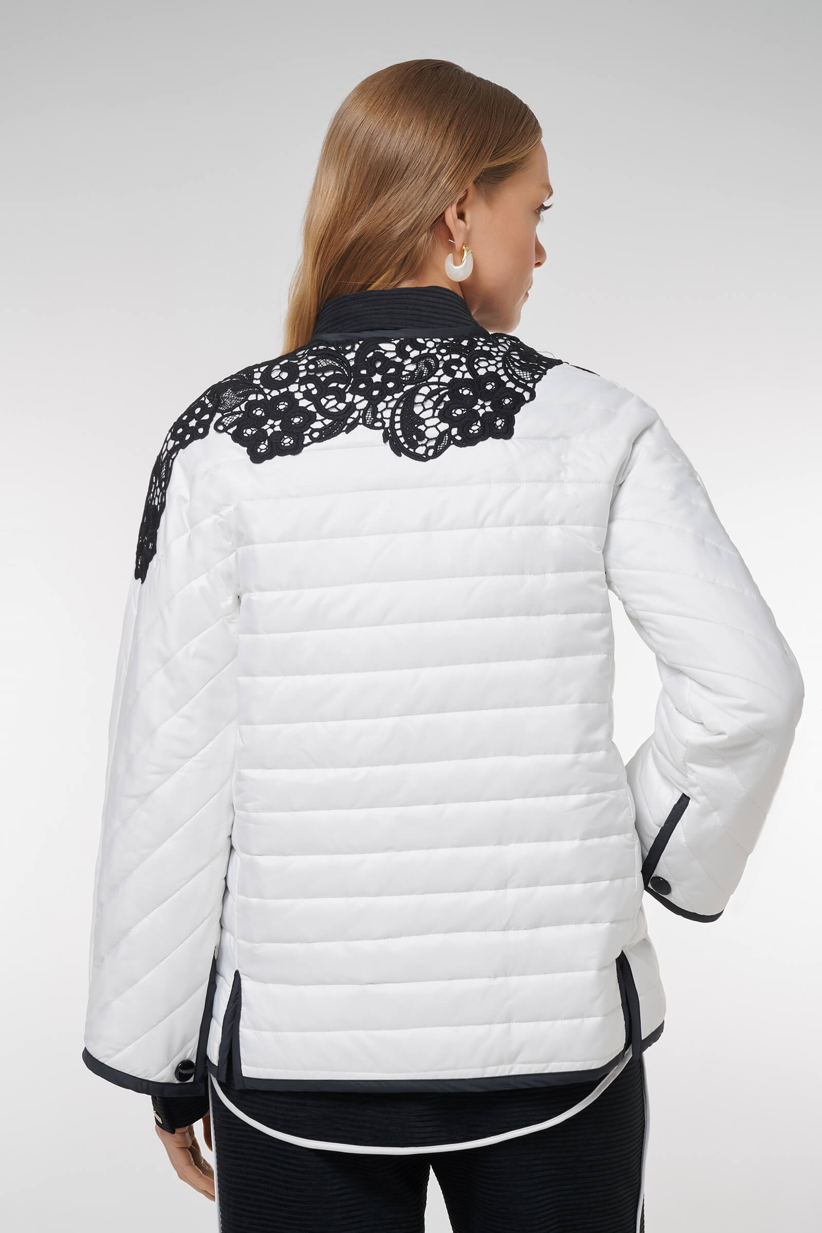 Куртка с контрастной вышивкой Бренд Caterina Leman