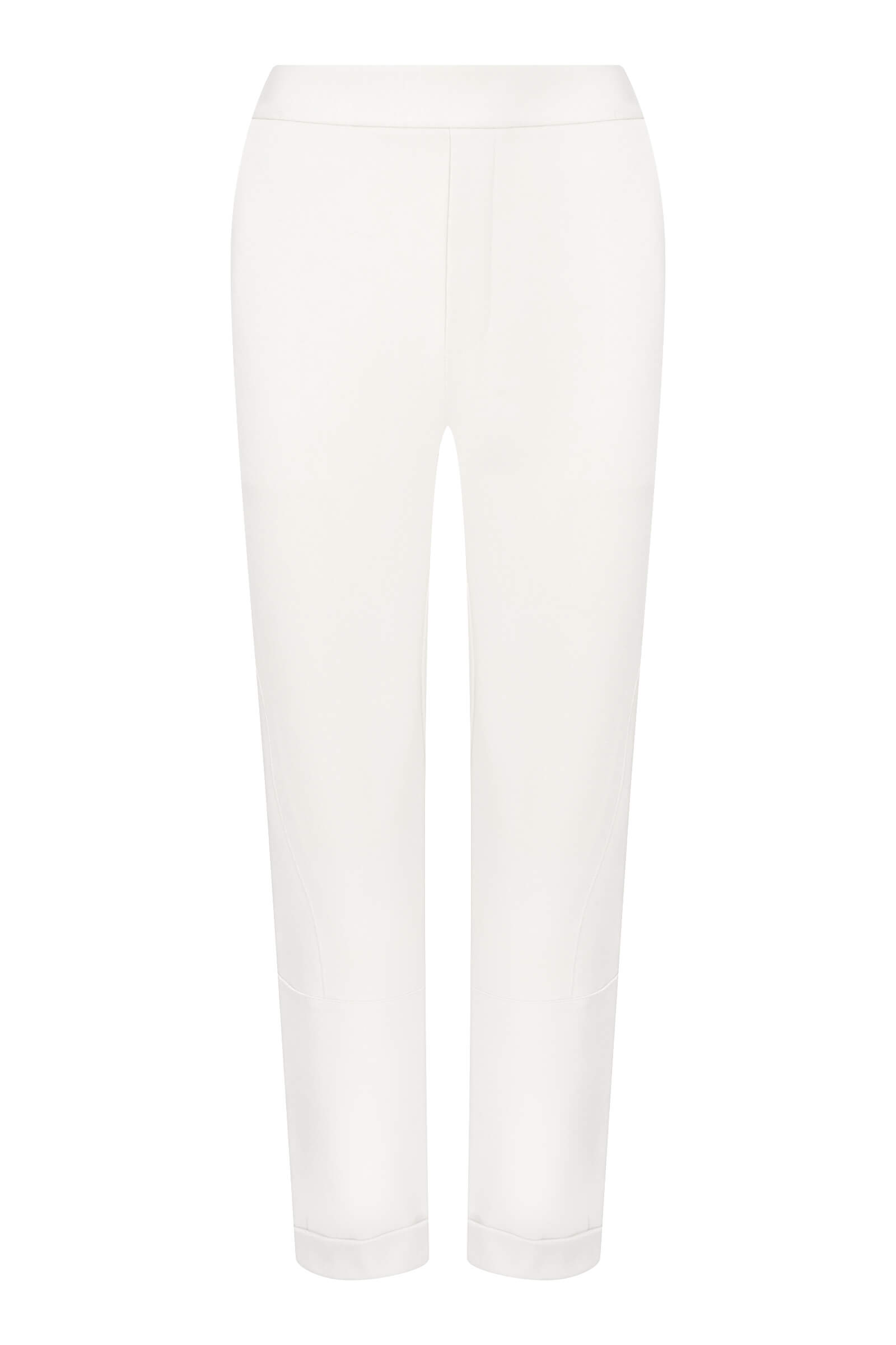 Брюки из вискозы с поясом на резинке Бренд Sarah Pacini