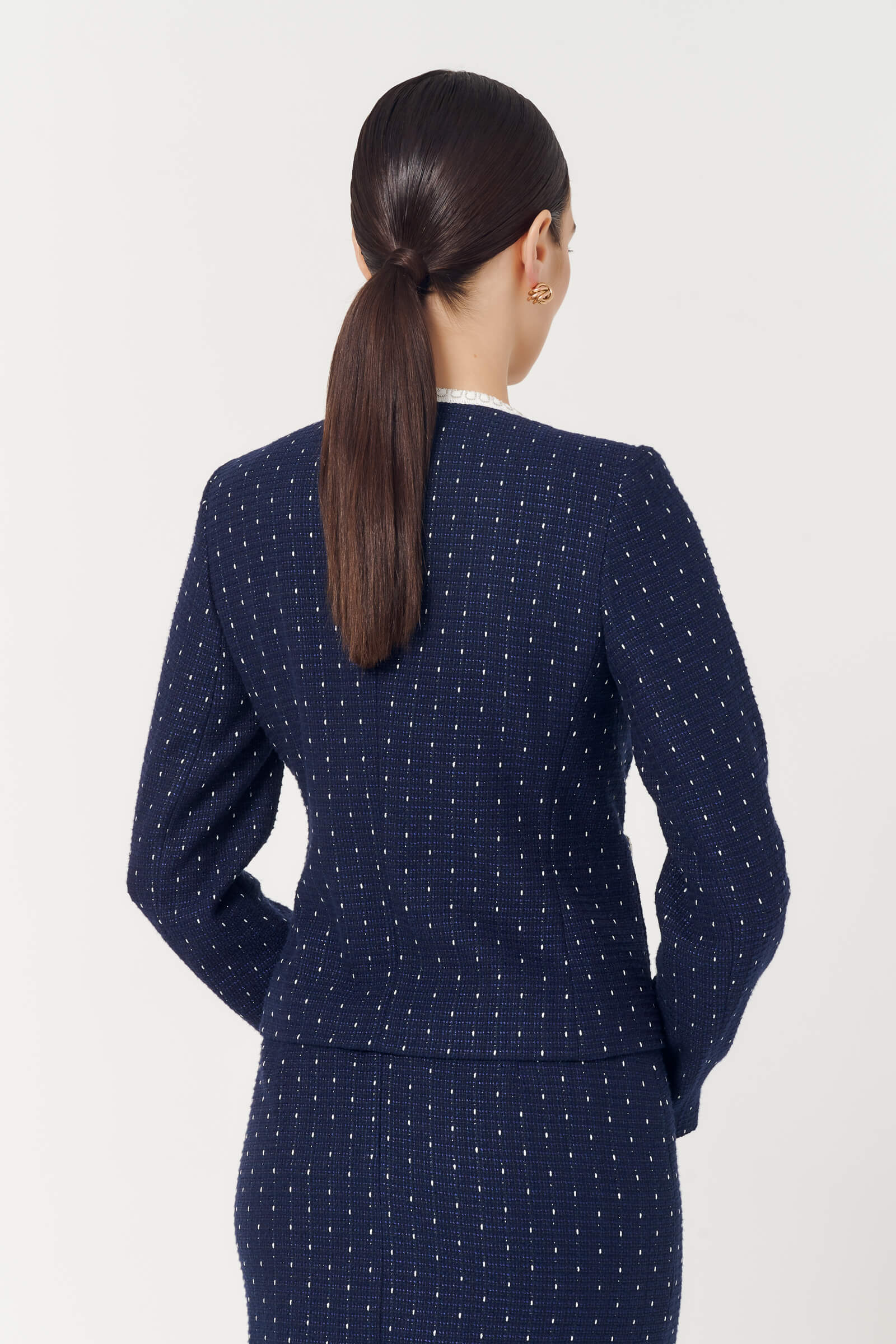 Жакет из твида Бренд Caterina Leman