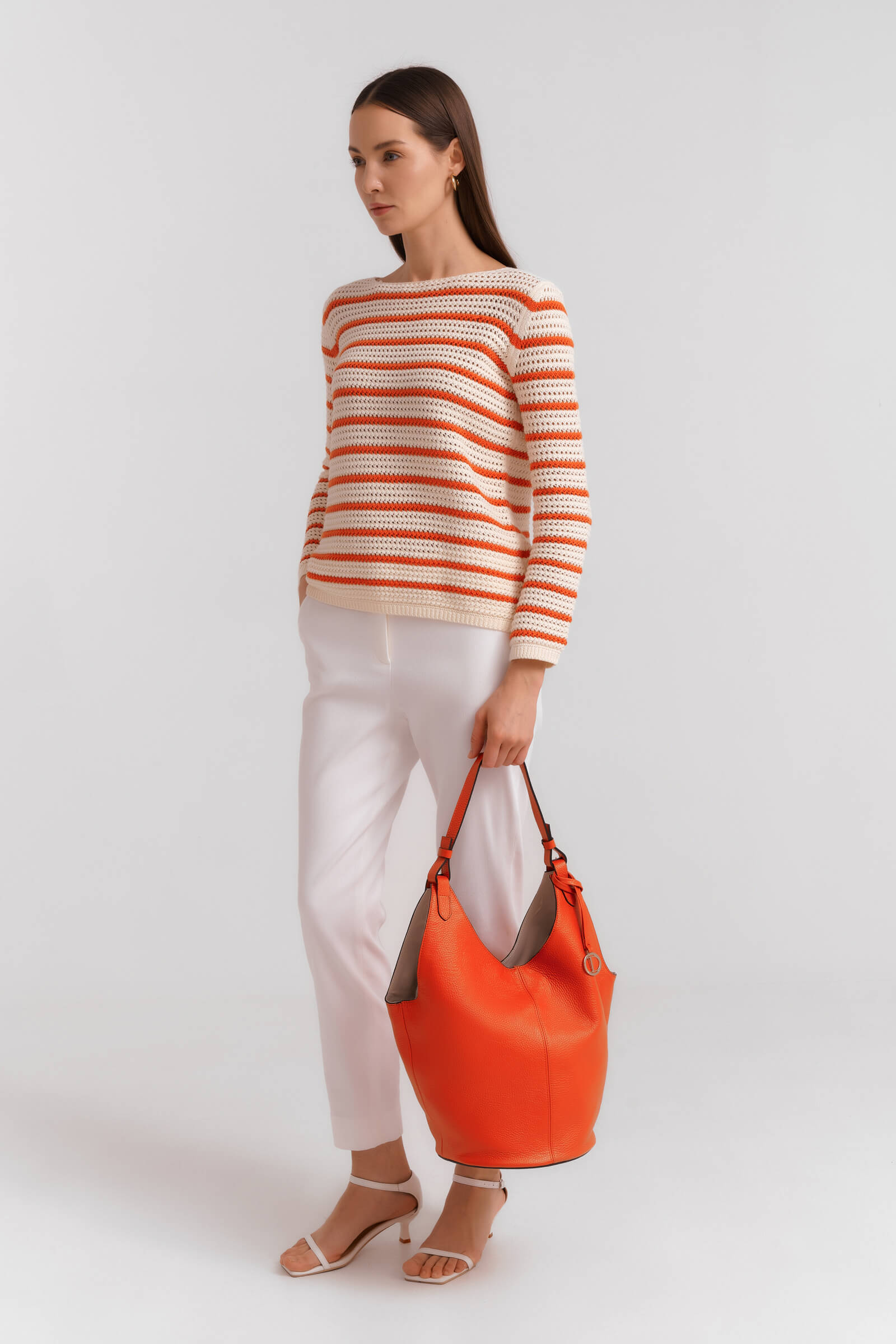 Кожаная сумка на плечо Бренд Diana Gallesi