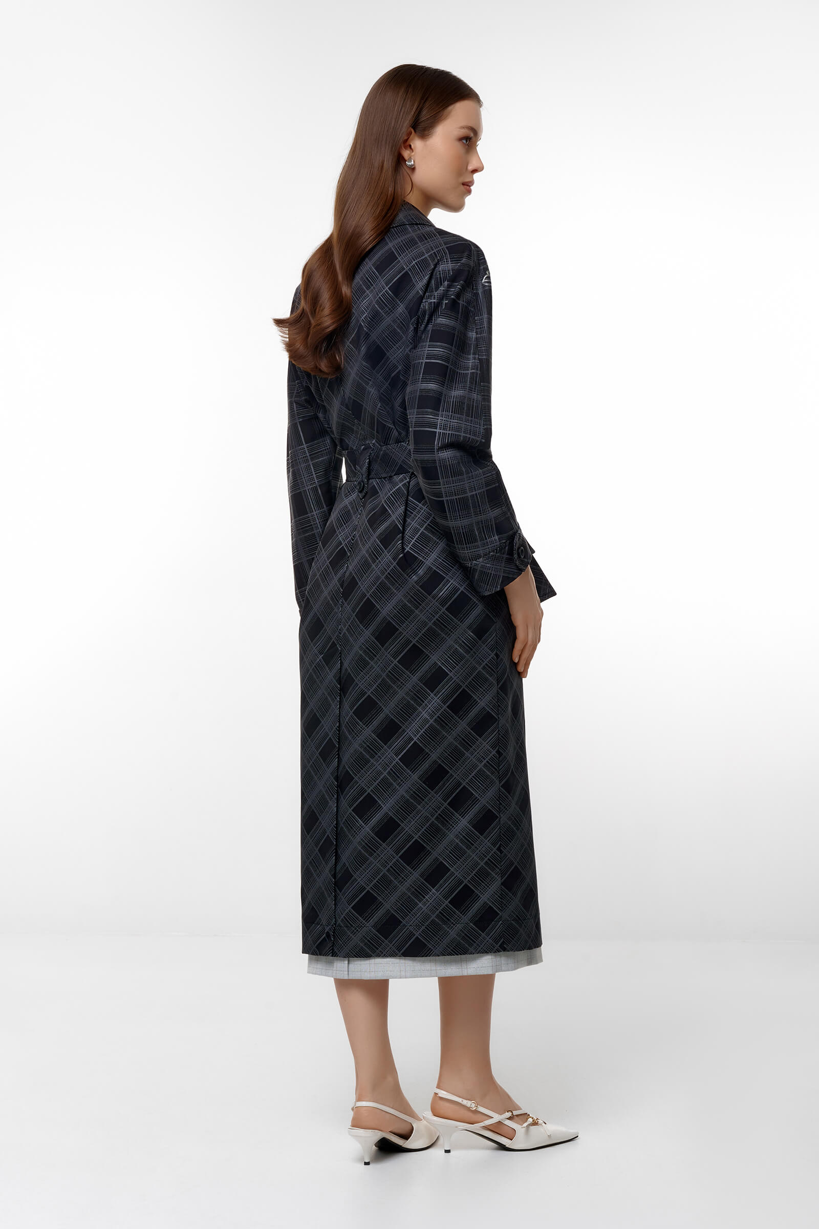 Плащ с цветочным узором Бренд Caterina Leman