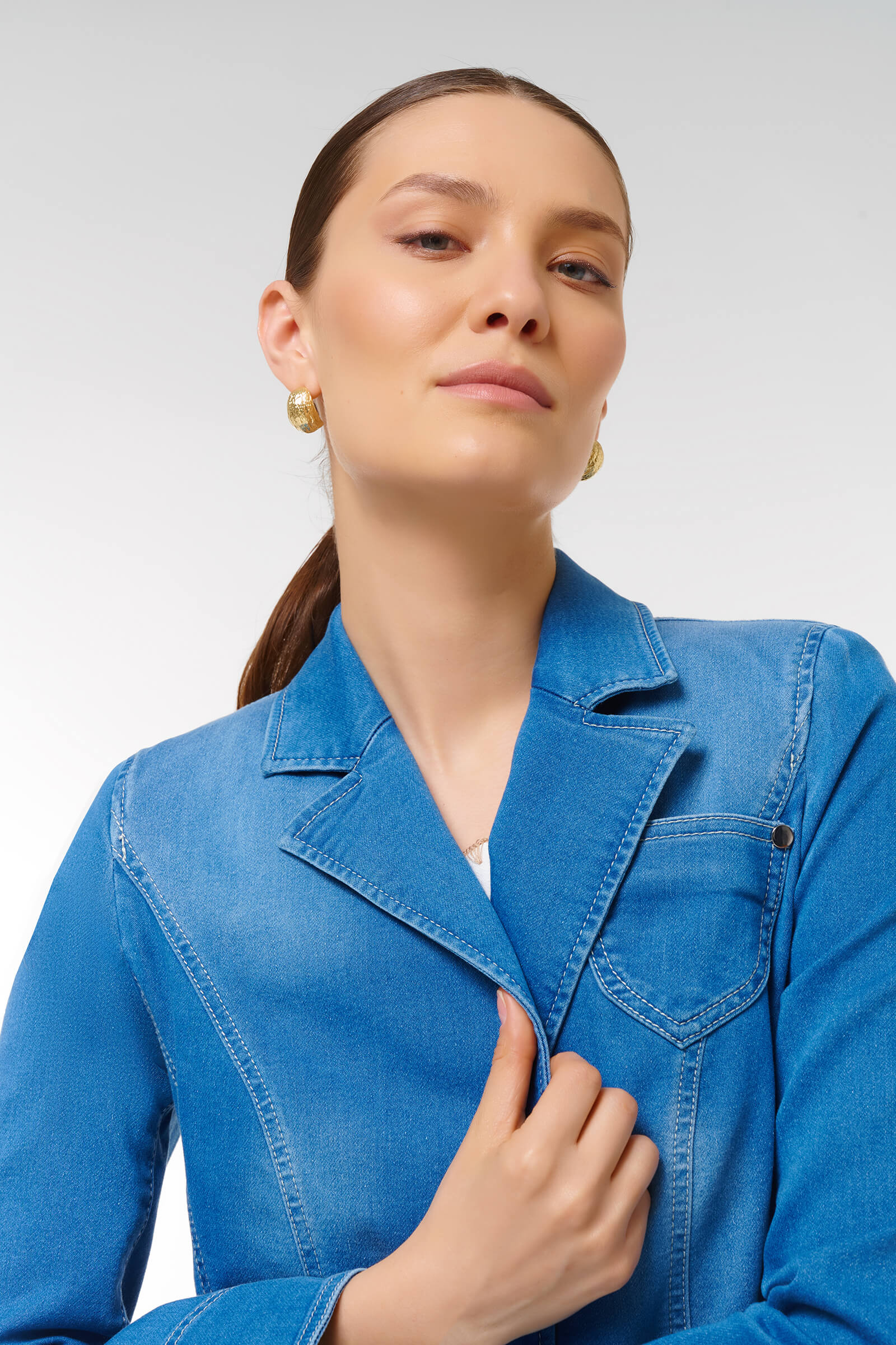 Жакет из денима Бренд Caterina Leman