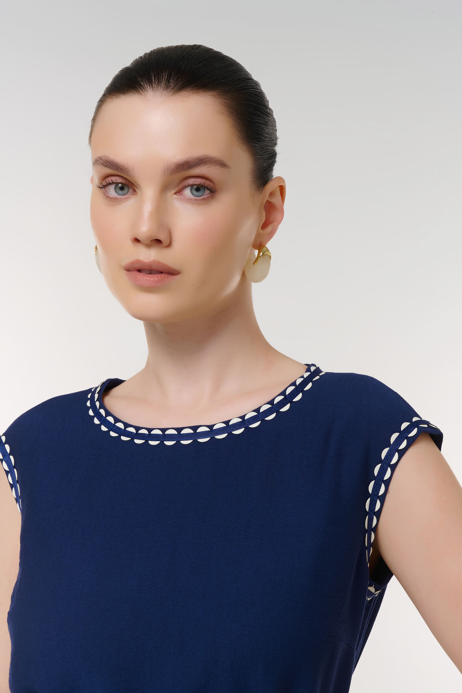 Платье с окантовкой Бренд Caterina Leman