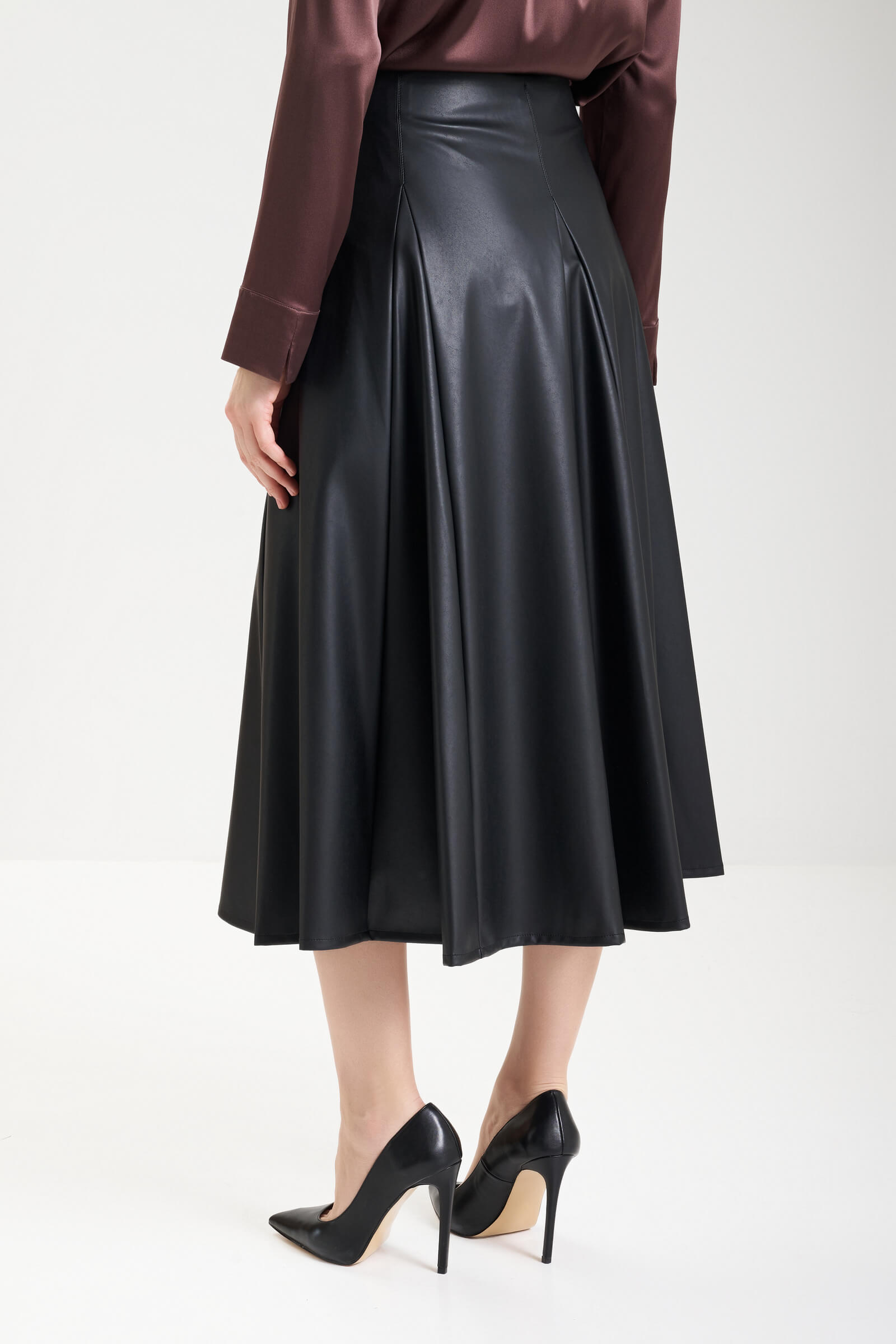 Юбка из экокожи Бренд MM