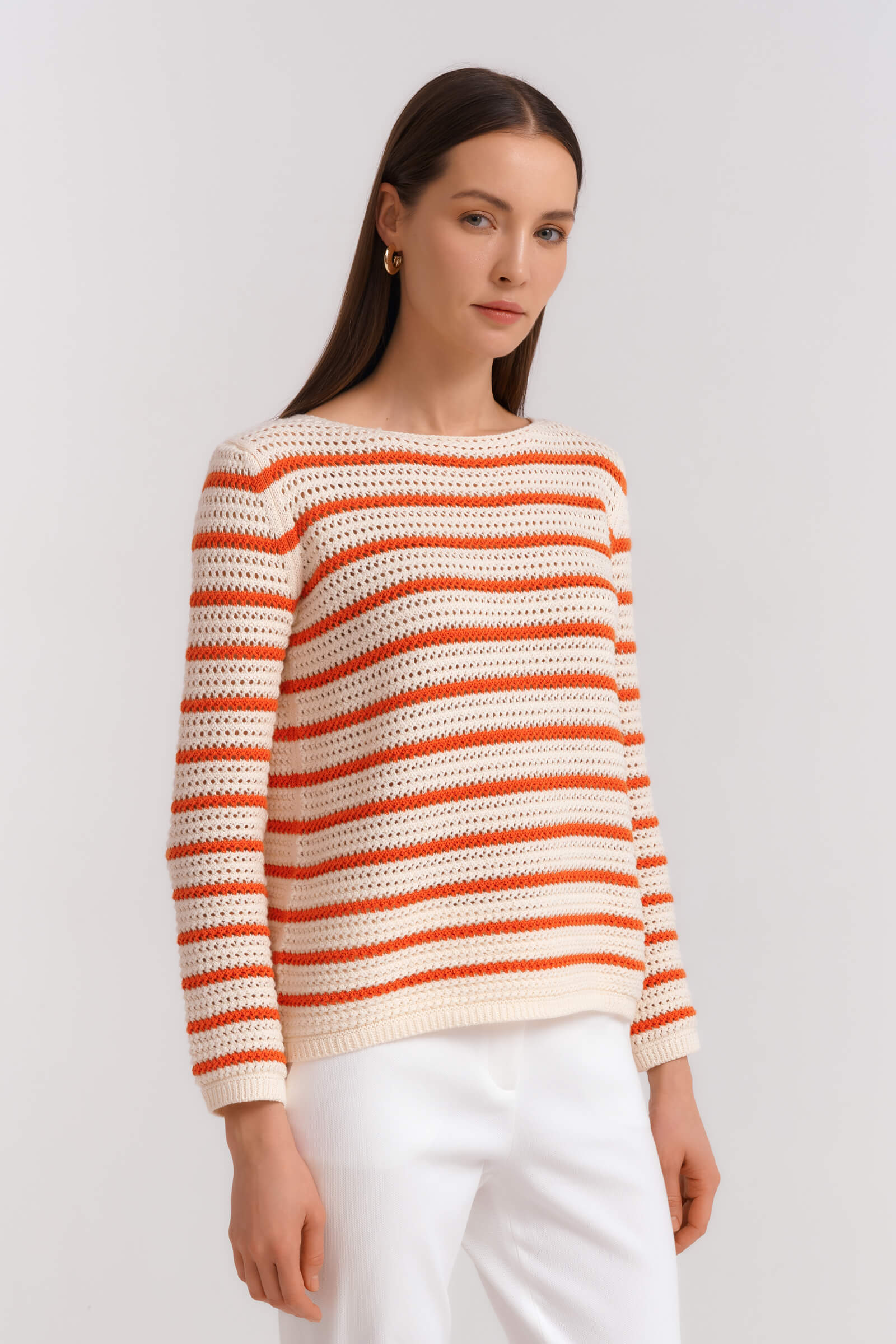 Джемпер в полоску Бренд Diana Gallesi