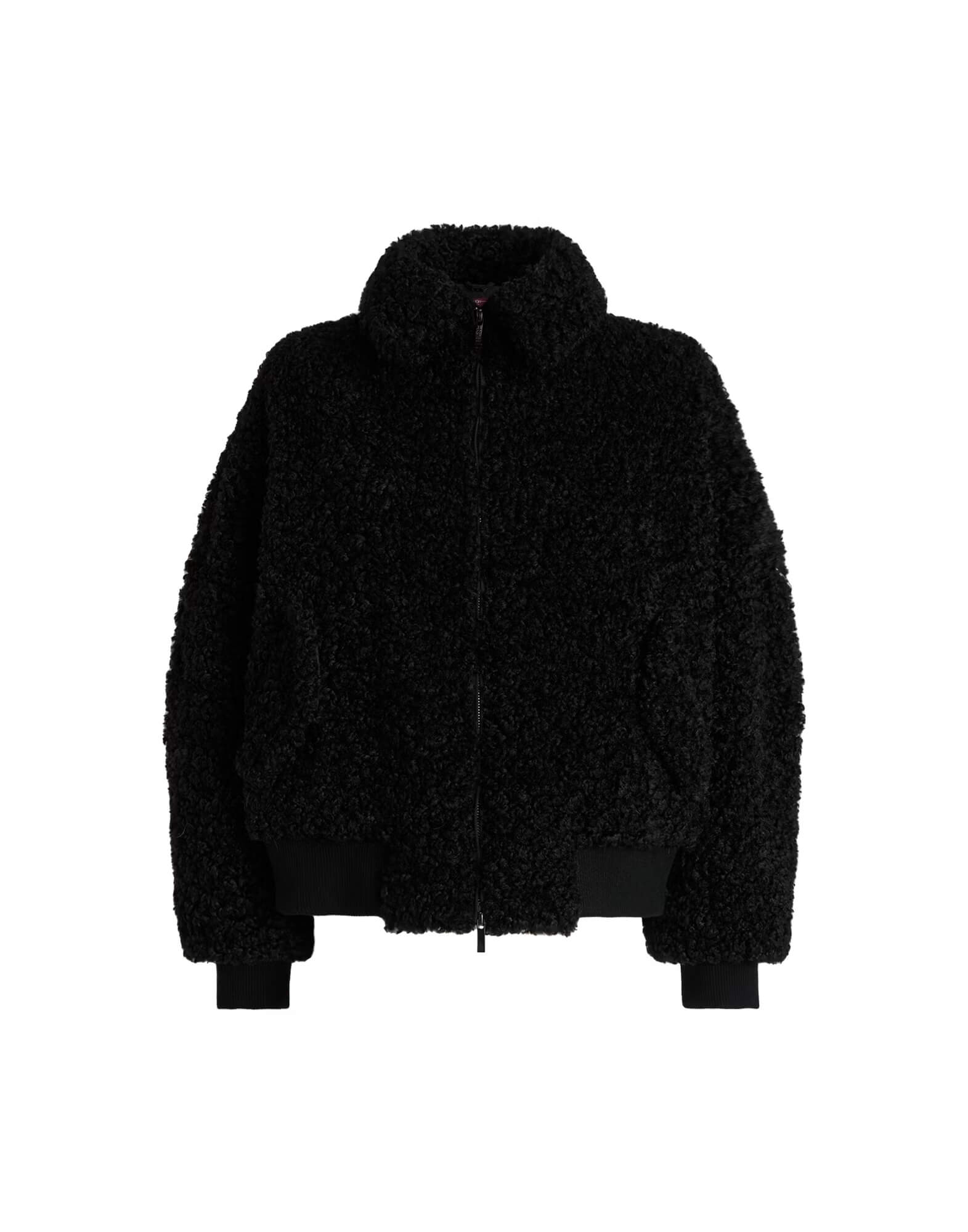 Куртка-бомбер из шерпы Бренд High