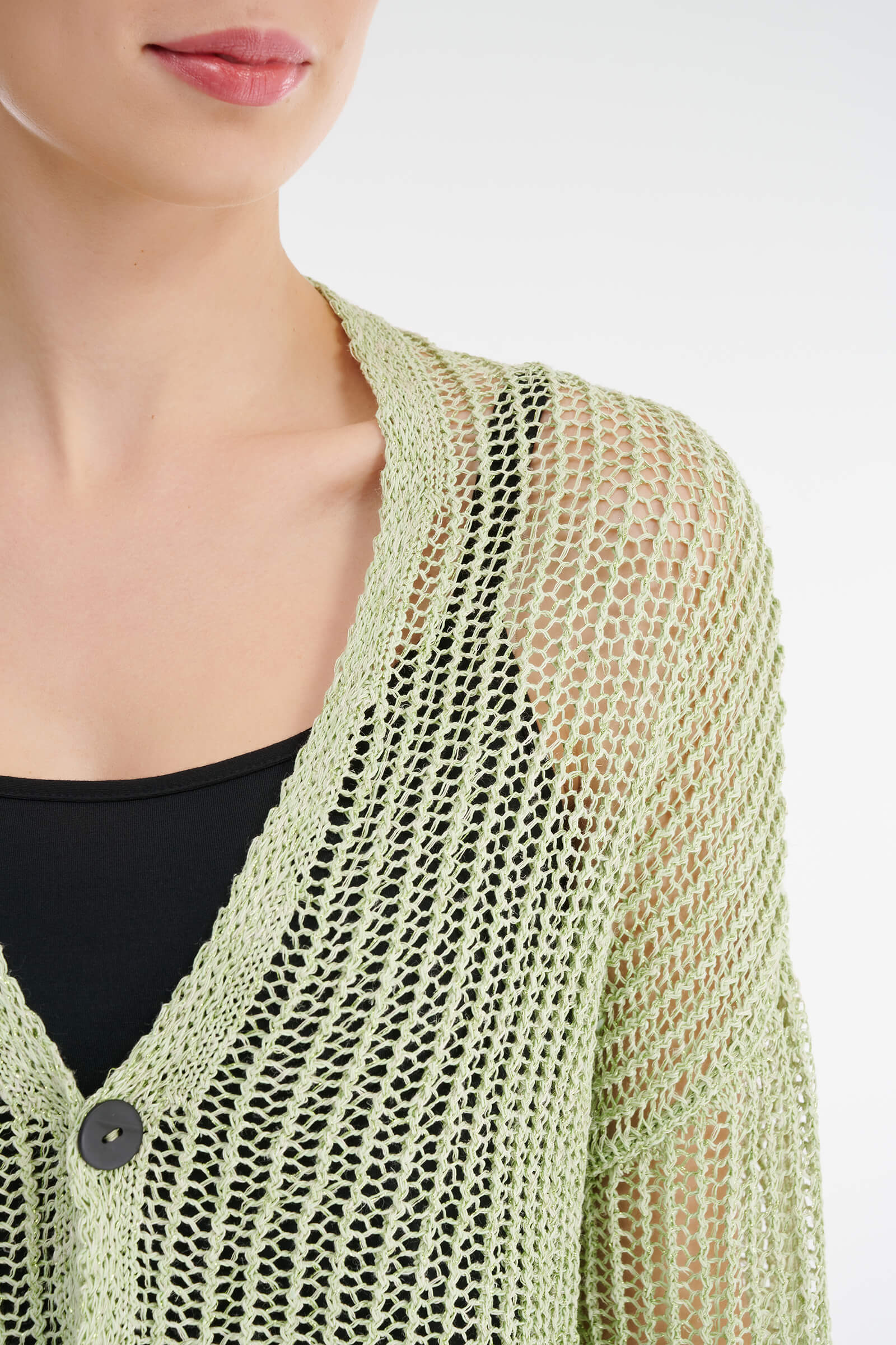 Тонкий вязаный кардиган Бренд Sarah Pacini