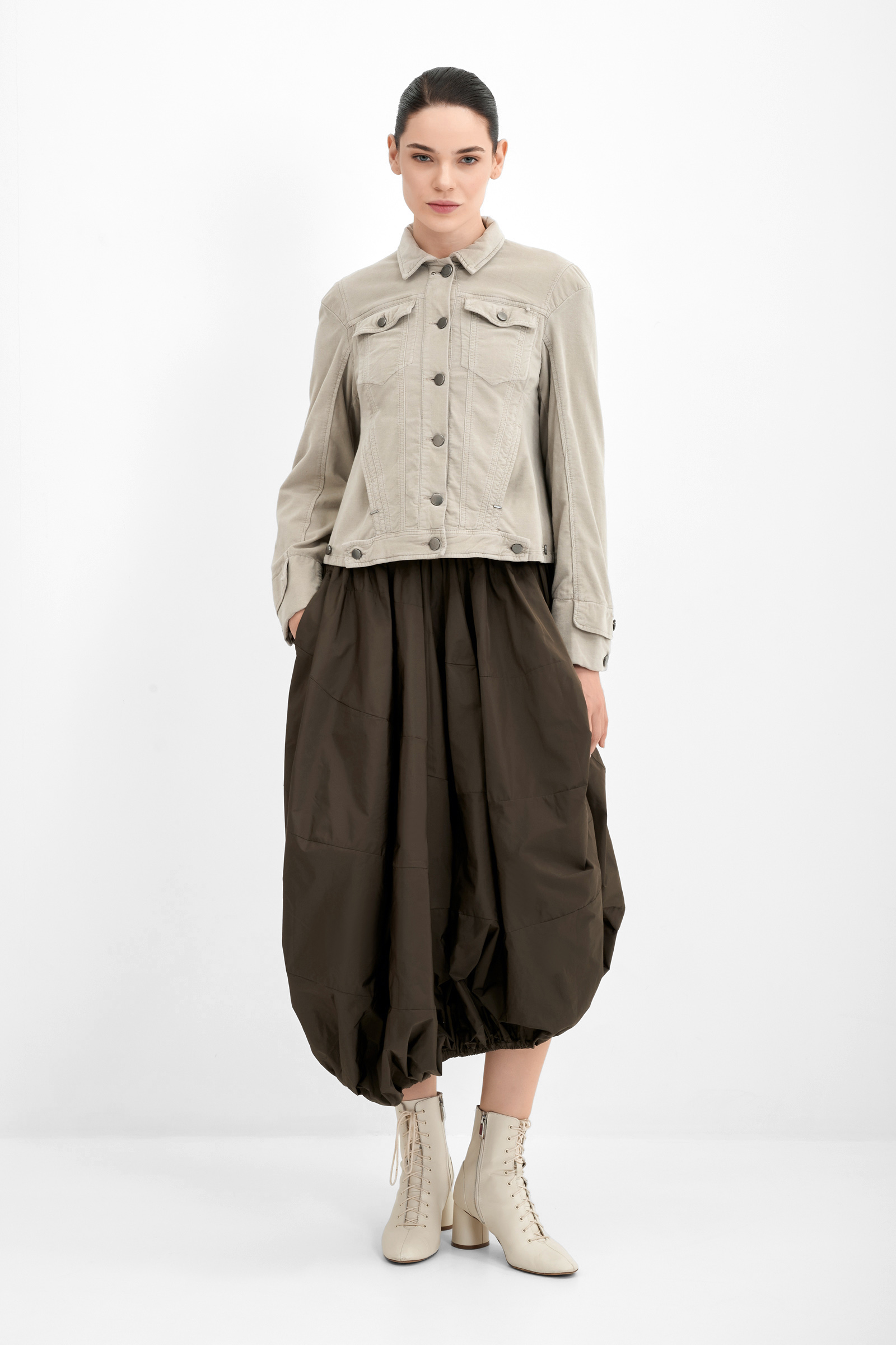 Укороченная куртка Бренд High