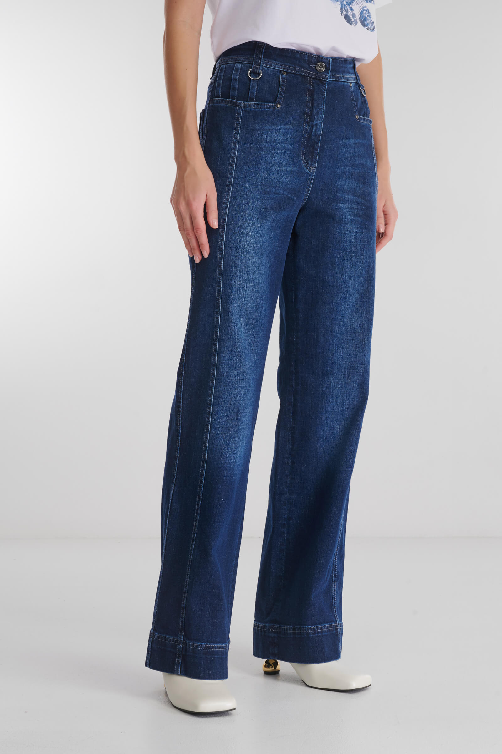 Джинсы прямого кроя Бренд Caterina Leman