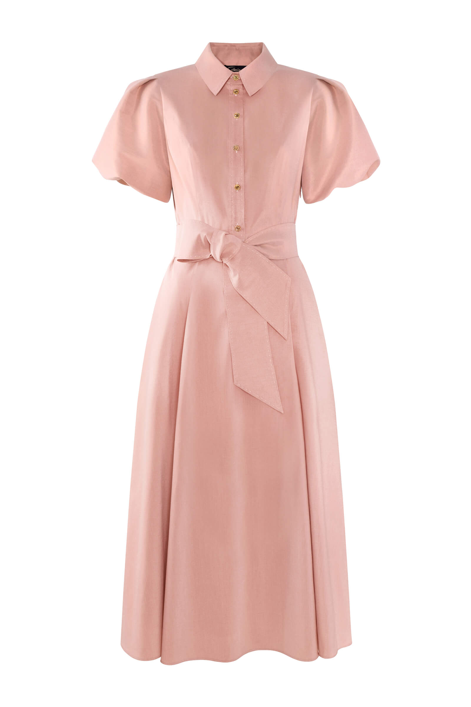 Платье миди с поясом Бренд Caterina Leman