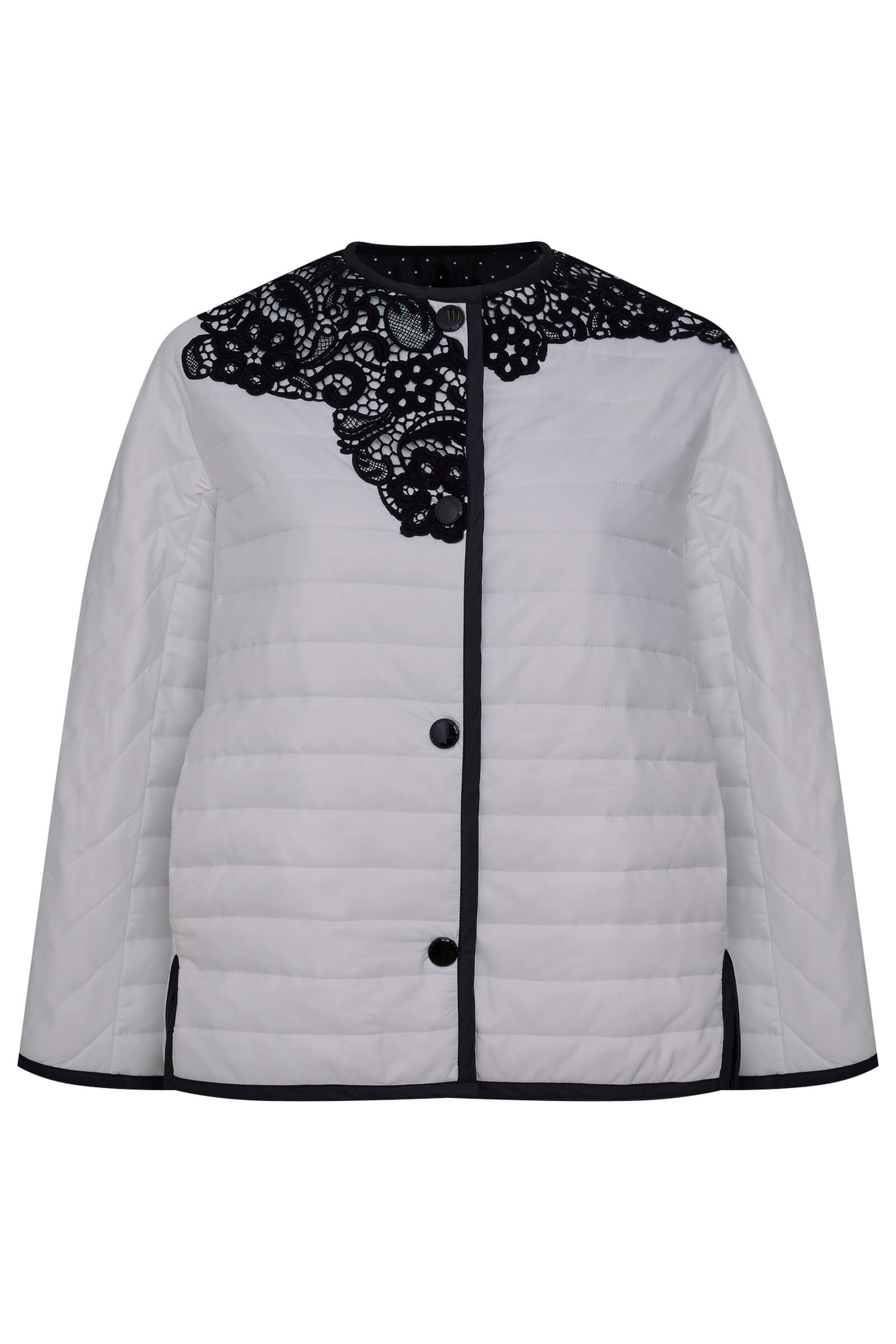 Куртка с контрастной вышивкой Бренд Caterina Leman