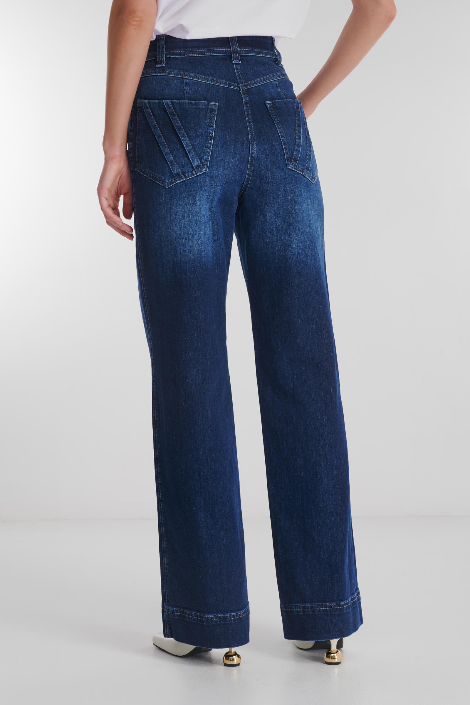 Джинсы прямого кроя Бренд Caterina Leman