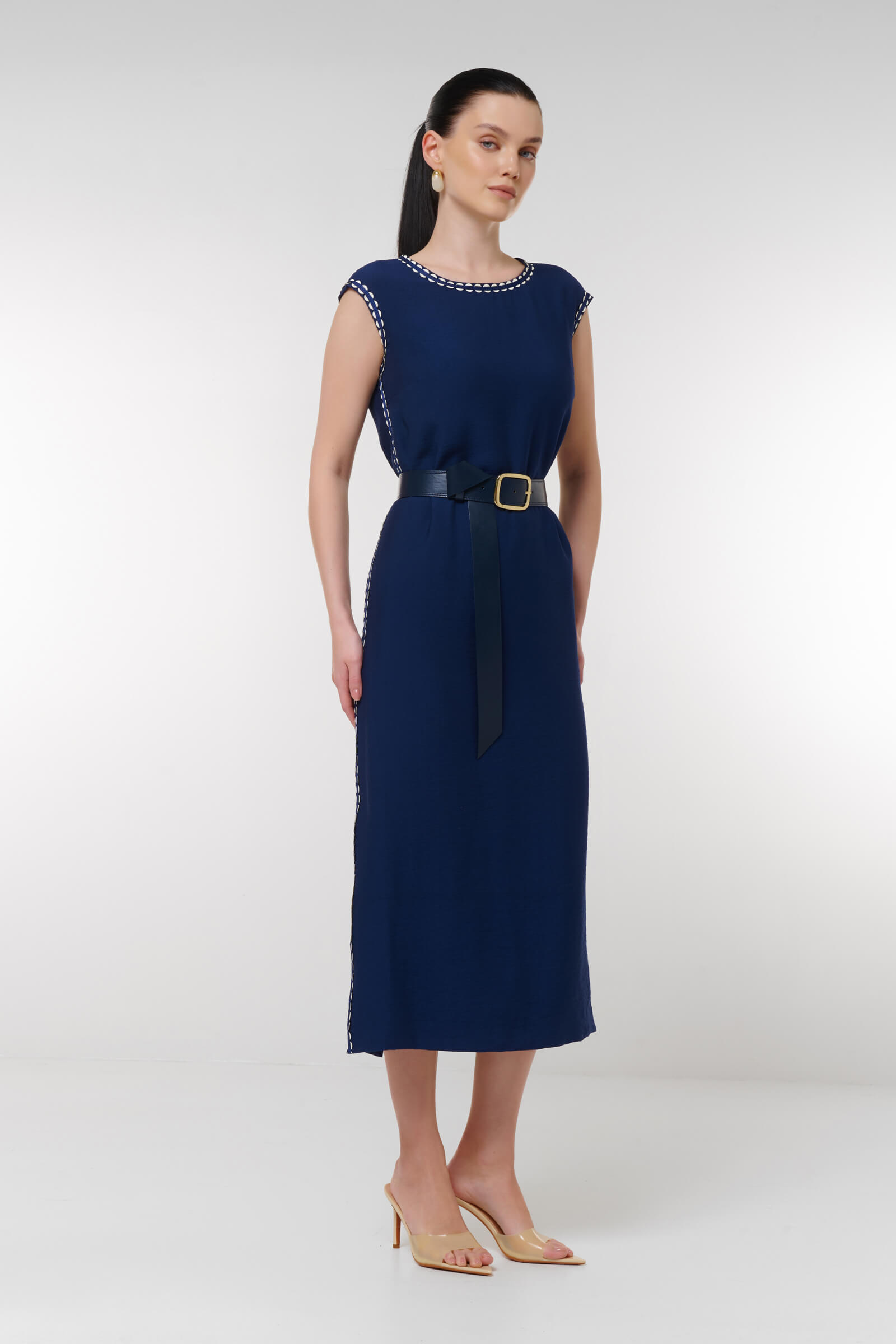 Платье с окантовкой Бренд Caterina Leman