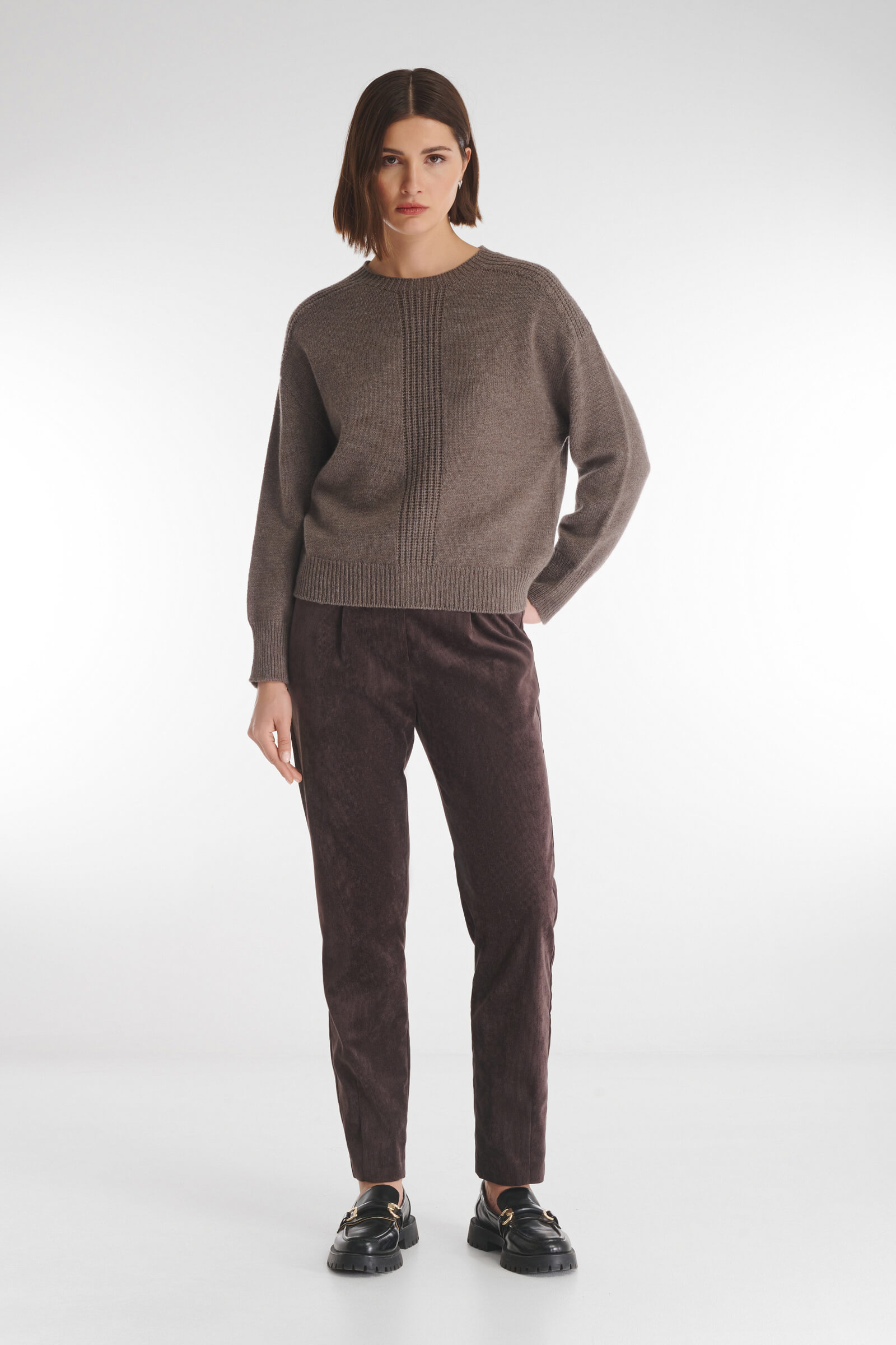 Джемпер из высококачественной шерсти и кашемира Бренд Caterina Leman