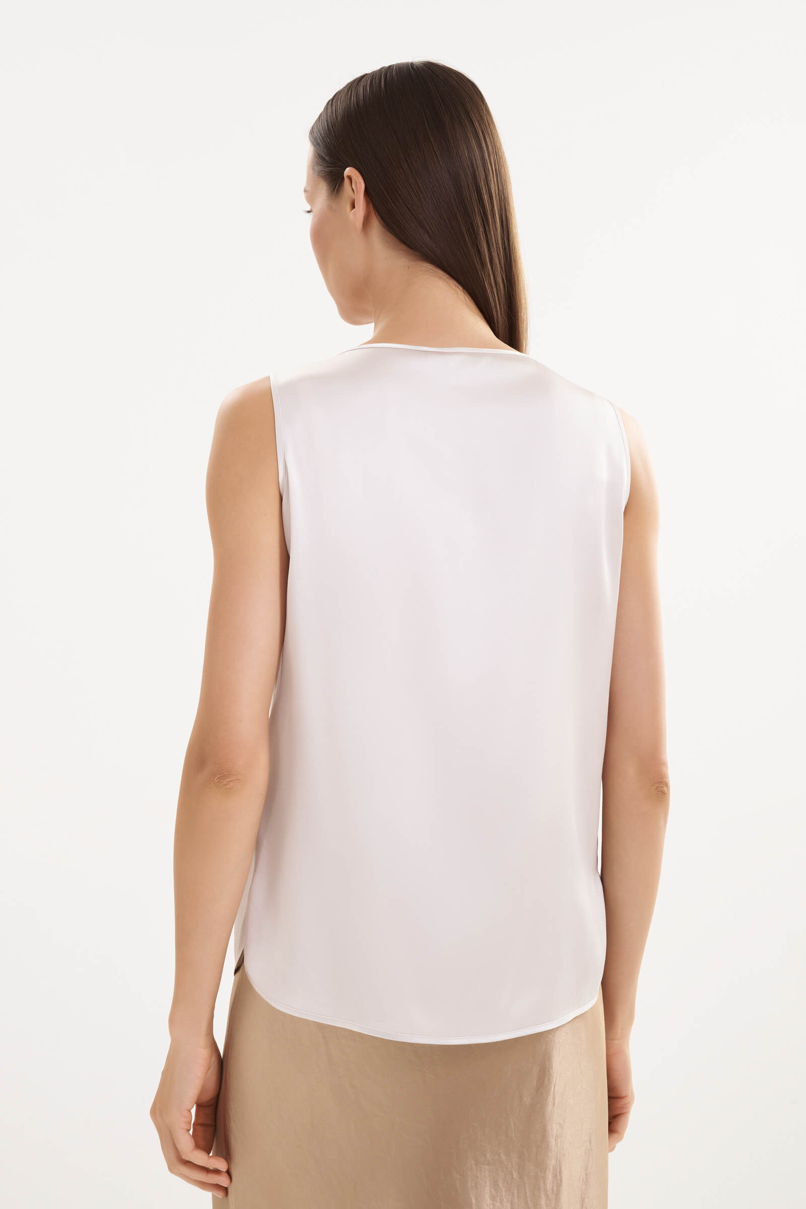 Шелковый топ Бренд MM