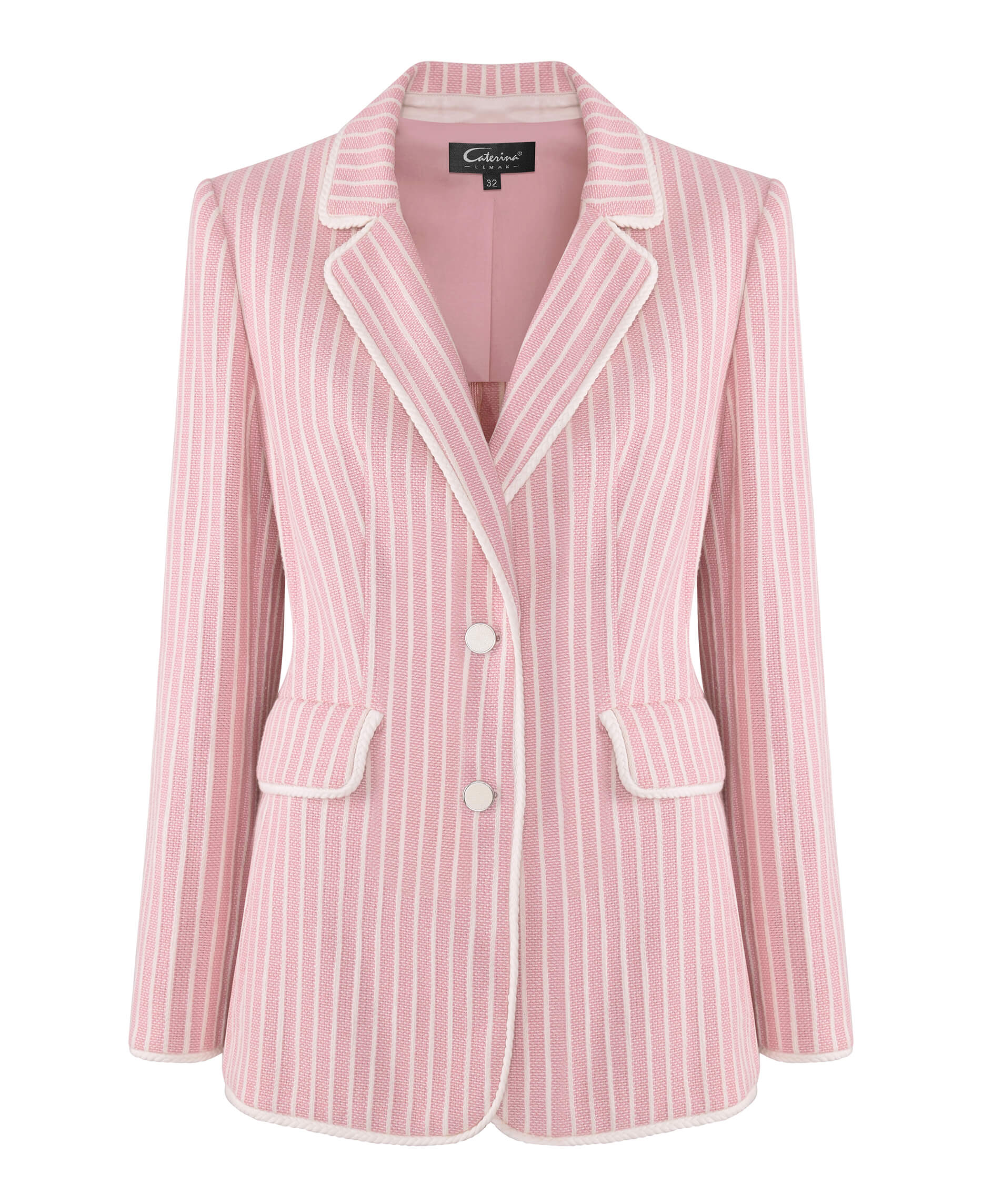 Приталенный жакет в полоску Бренд Caterina Leman