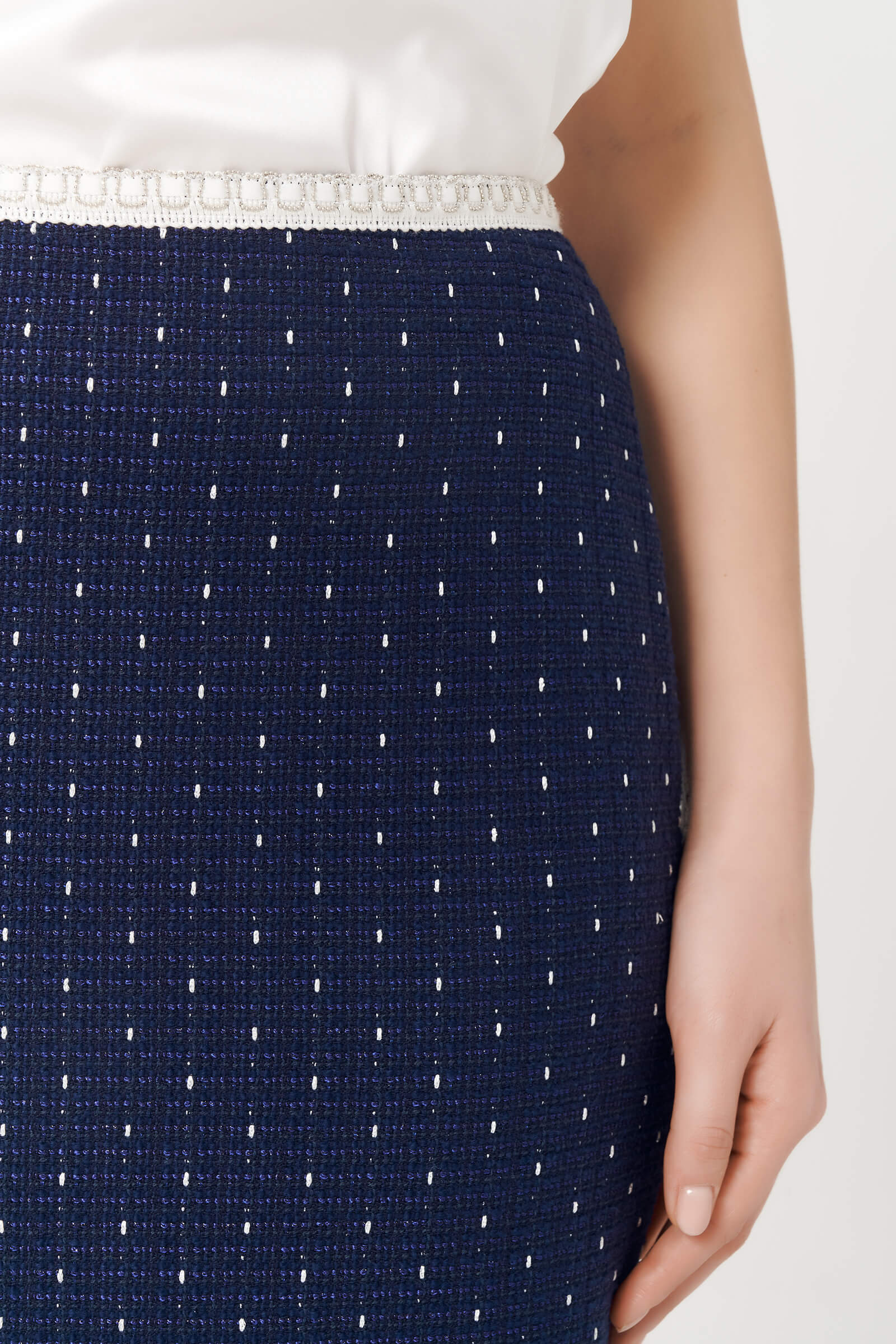 Юбка твидовая Бренд Caterina Leman