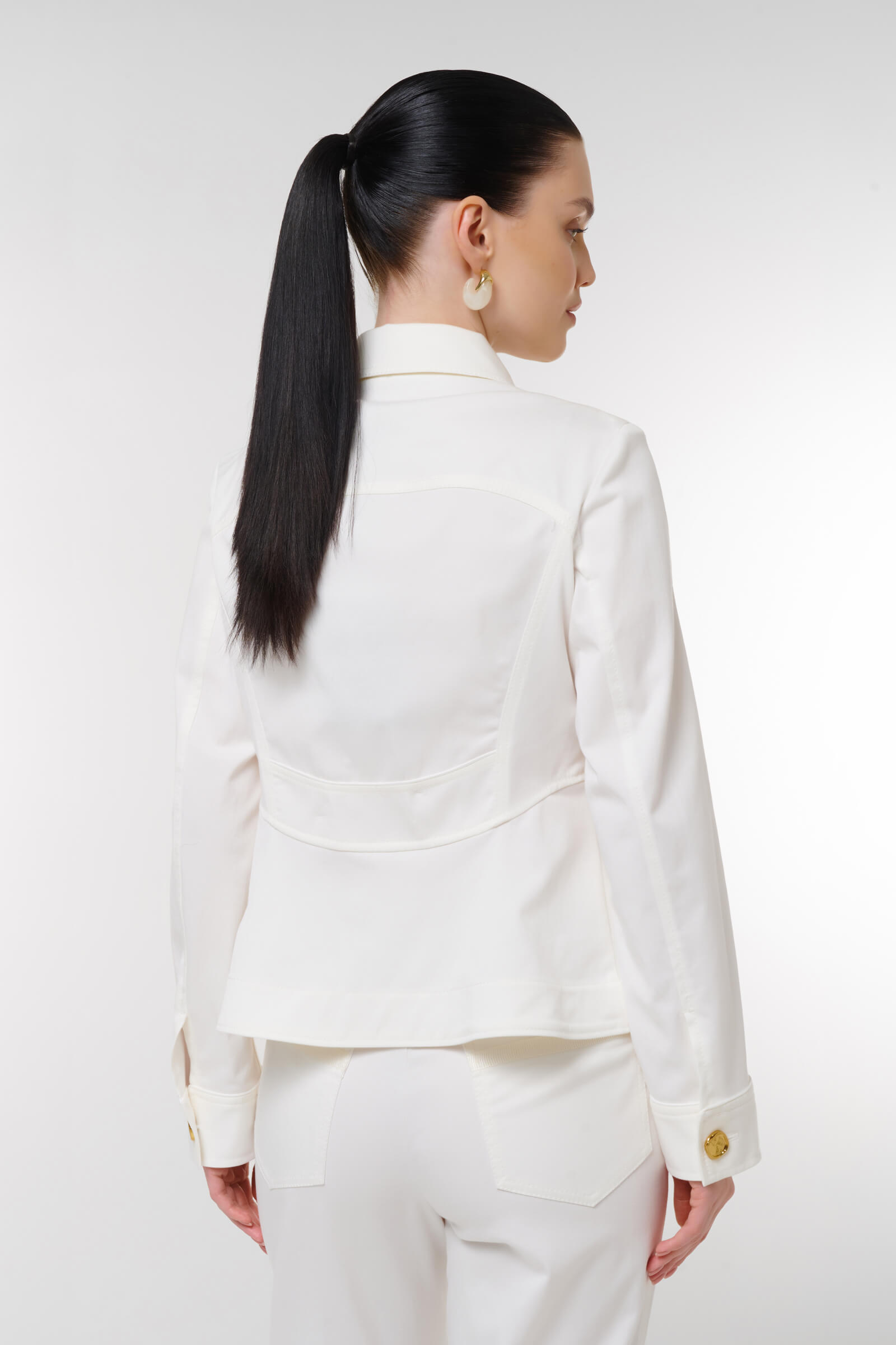 Приталенный жакет на молнии Бренд Caterina Leman