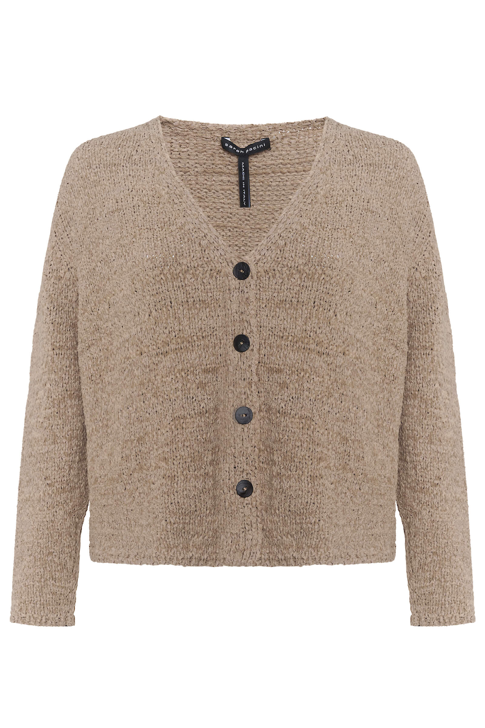 Хлопковый кардиган на пуговицах Бренд Sarah Pacini