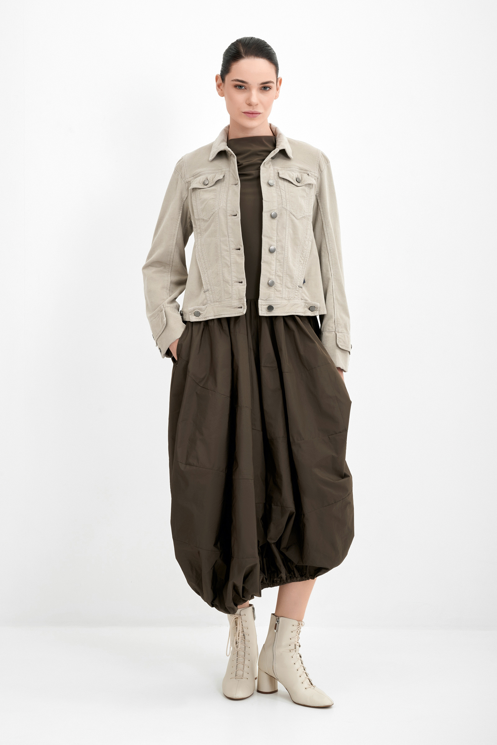 Укороченная куртка Бренд High